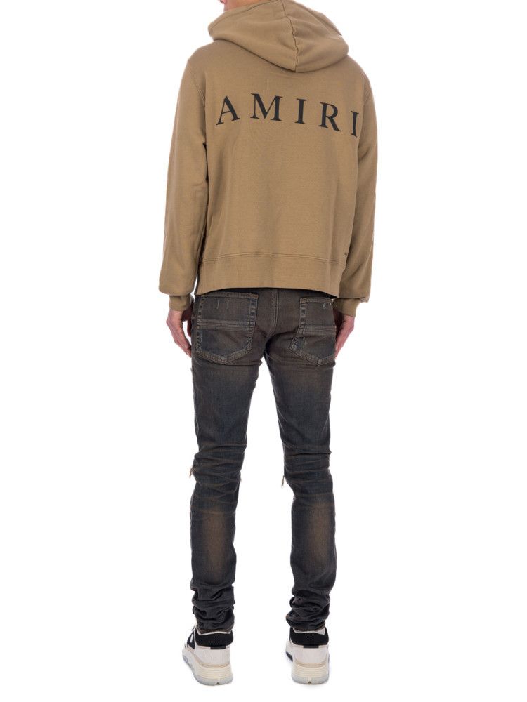 Amiri o1gr1nt1024 Ma Logo Hoodie in Tan Size US XS / EU 42 / 0 - 2 Thumbnail