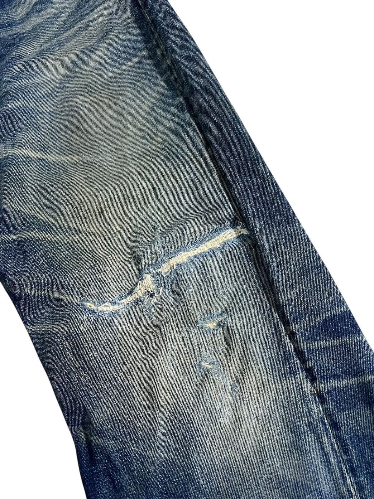 Levi's Vintage Levi’s 501xx Big E Selvedge Distressed Jean Size US 33 - 5 Thumbnail
