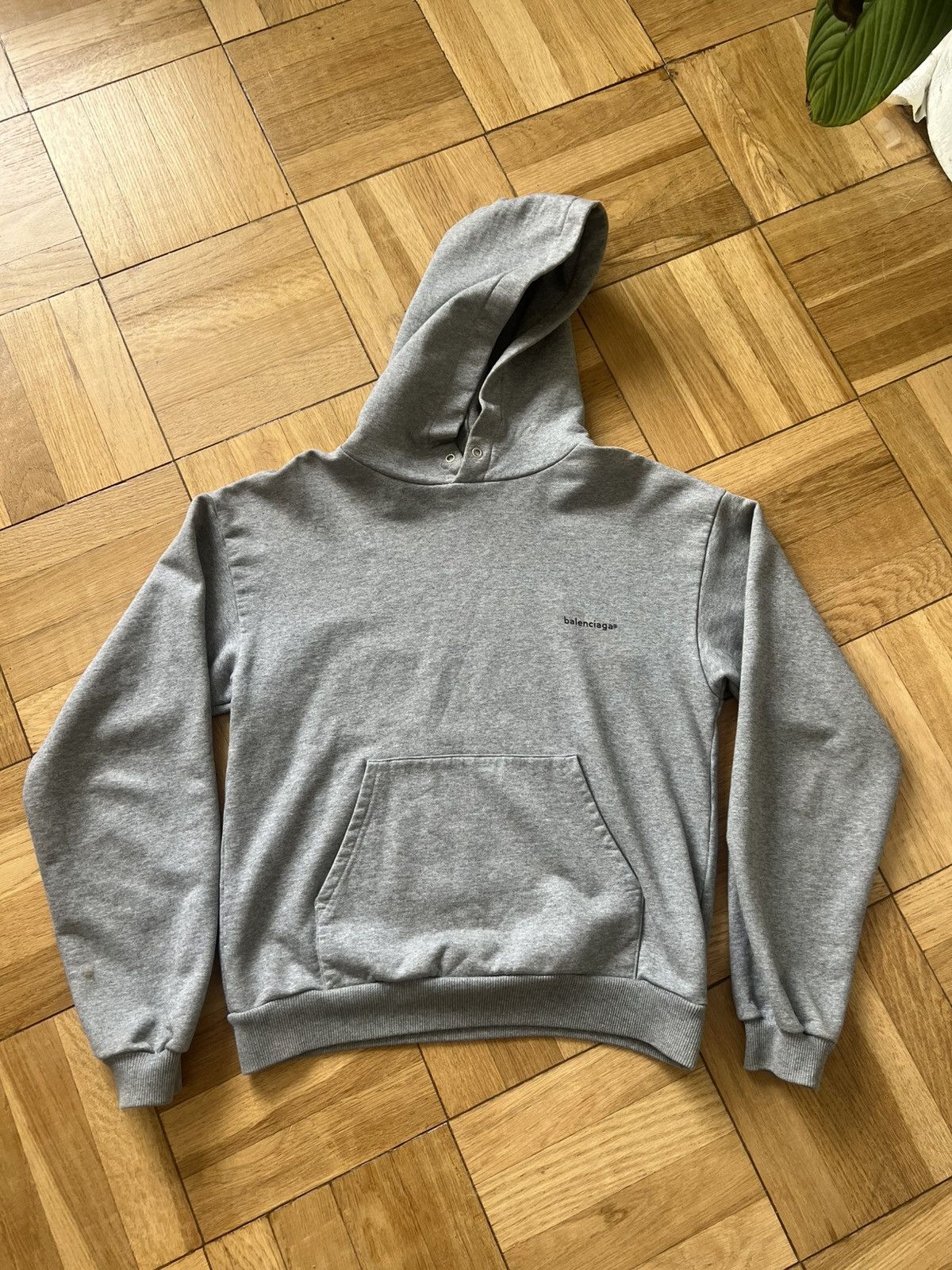 Balenciaga Balenciaga Basic Hoodie Size US S / EU 44-46 / 1 - 1 Thumbnail