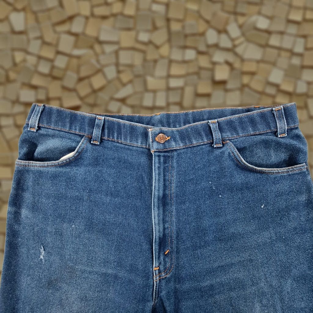Levi's VINTAGE Levi's Action Jeans Mens Blue Straight Zip Fly 90s Denim W38 L32 Mens Jeans Size US 38 / EU 54 - 1 Thumbnail