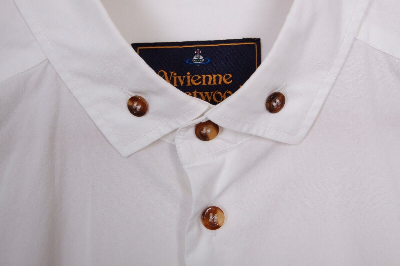 Vivienne Westwood Vivienne Westwood Man Embroidered Orb Shirt Classic Size US L / EU 52-54 / 3 - 6 Thumbnail