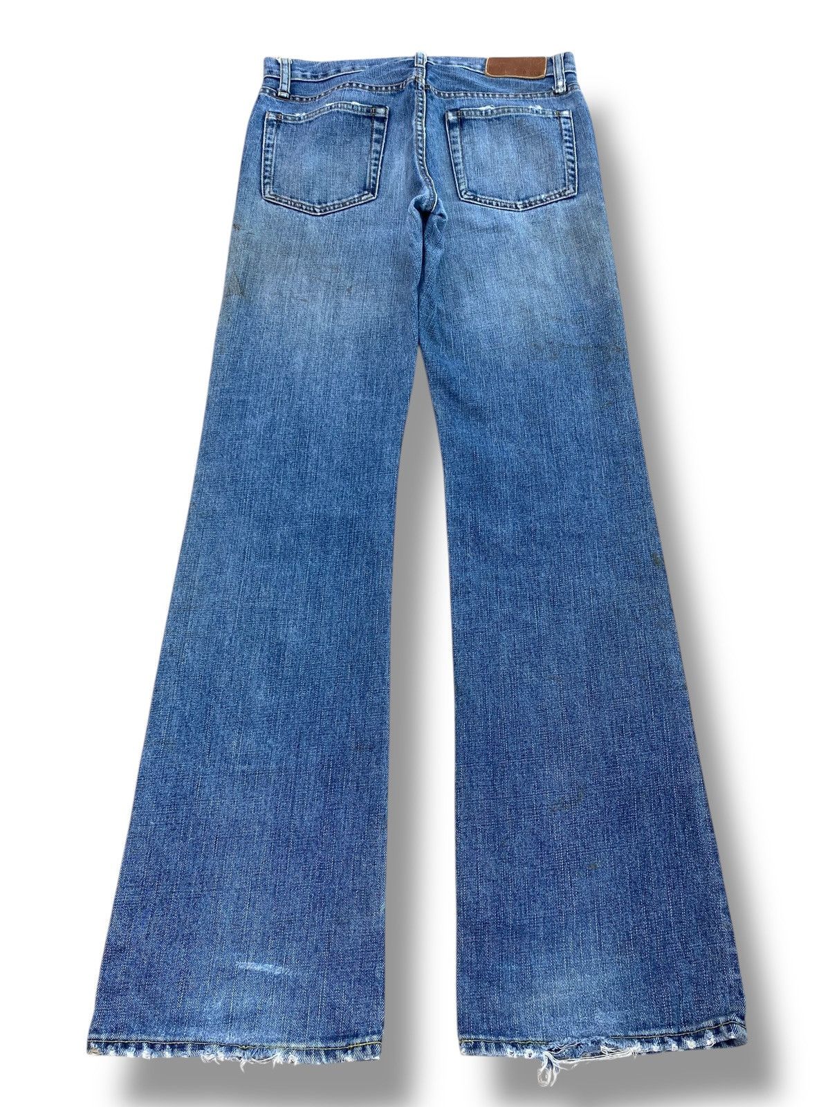 Uniqlo Vintage Uniqlo Rusty Wash Stye Flare Jeans Size US 30 / EU 46 - 3 Thumbnail