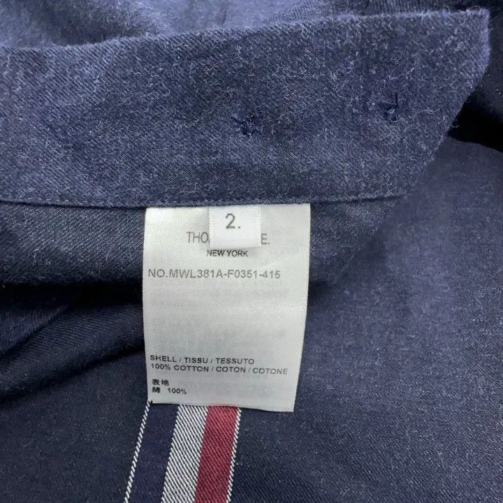 Thom Browne Thom Browne Oversized Long Sleeve Shirt -2507 Size US S / EU 44-46 / 1 - 2 Thumbnail