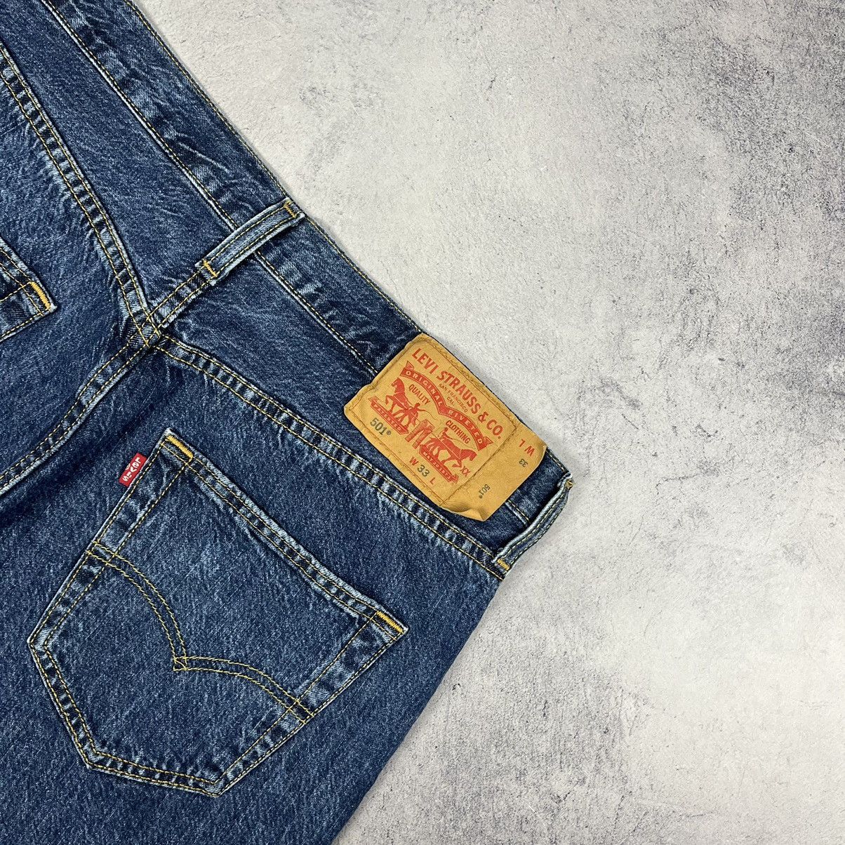 Levi's Vintage Levis 501 denim shorts 90’s Size US 33 - 2 Thumbnail