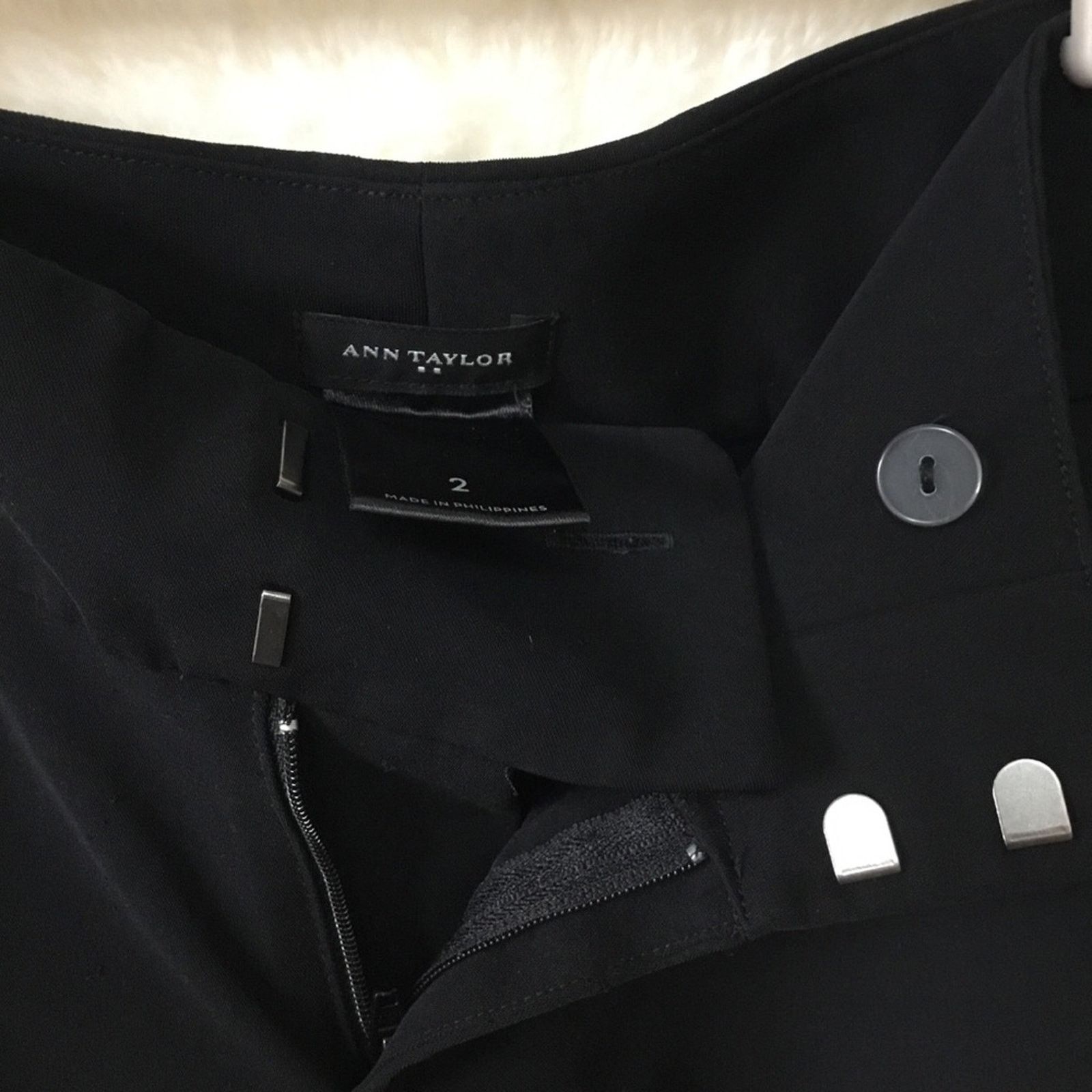 Ann Taylor Ann Taylor Black Pants Size 26" / US 2 / IT 38 - 6 Thumbnail