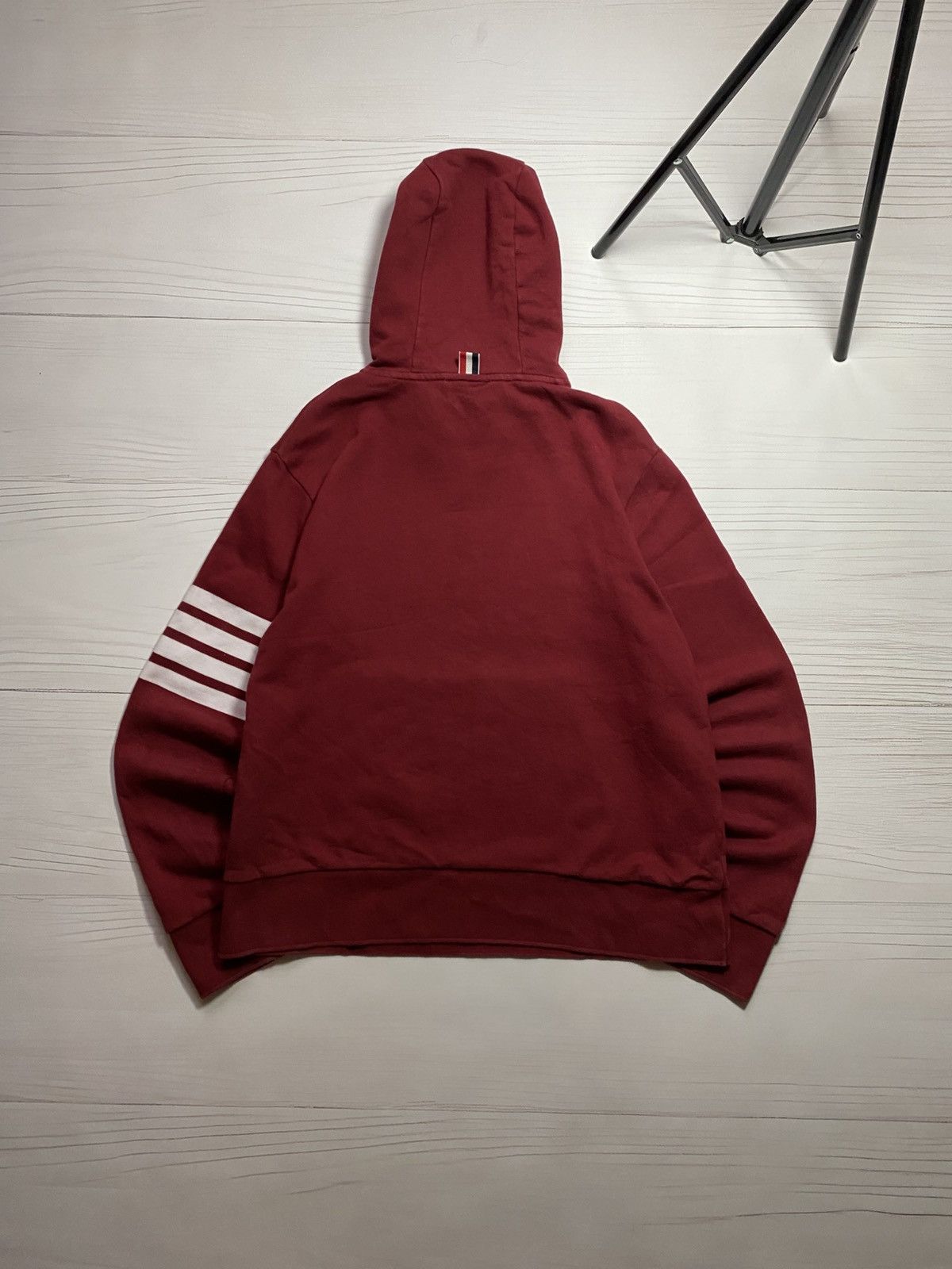 Thom Browne Thom Browne 4-bar loopback japanes hoodie Size US S / EU 44-46 / 1 - 2 Thumbnail