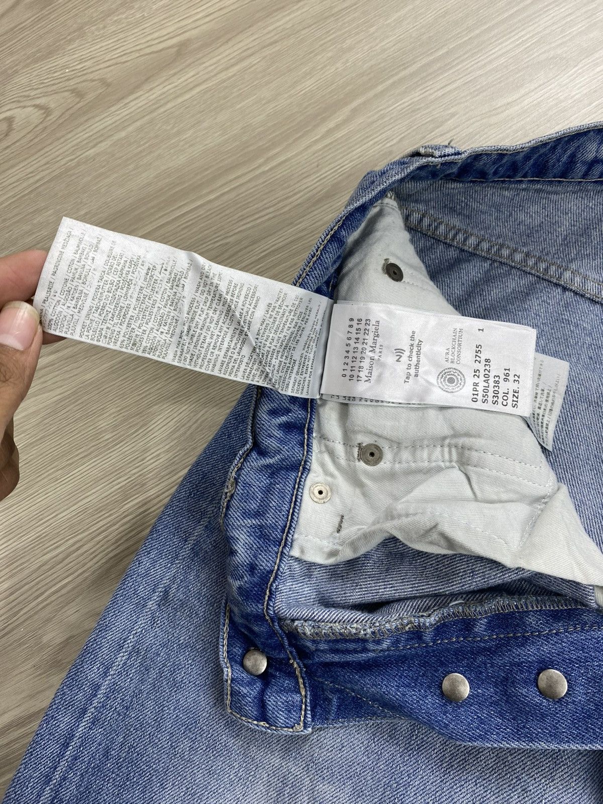 Maison Margiela Maison Margiela Paris Distressed Wide Pants Size US 32 / EU 48 - 13 Thumbnail