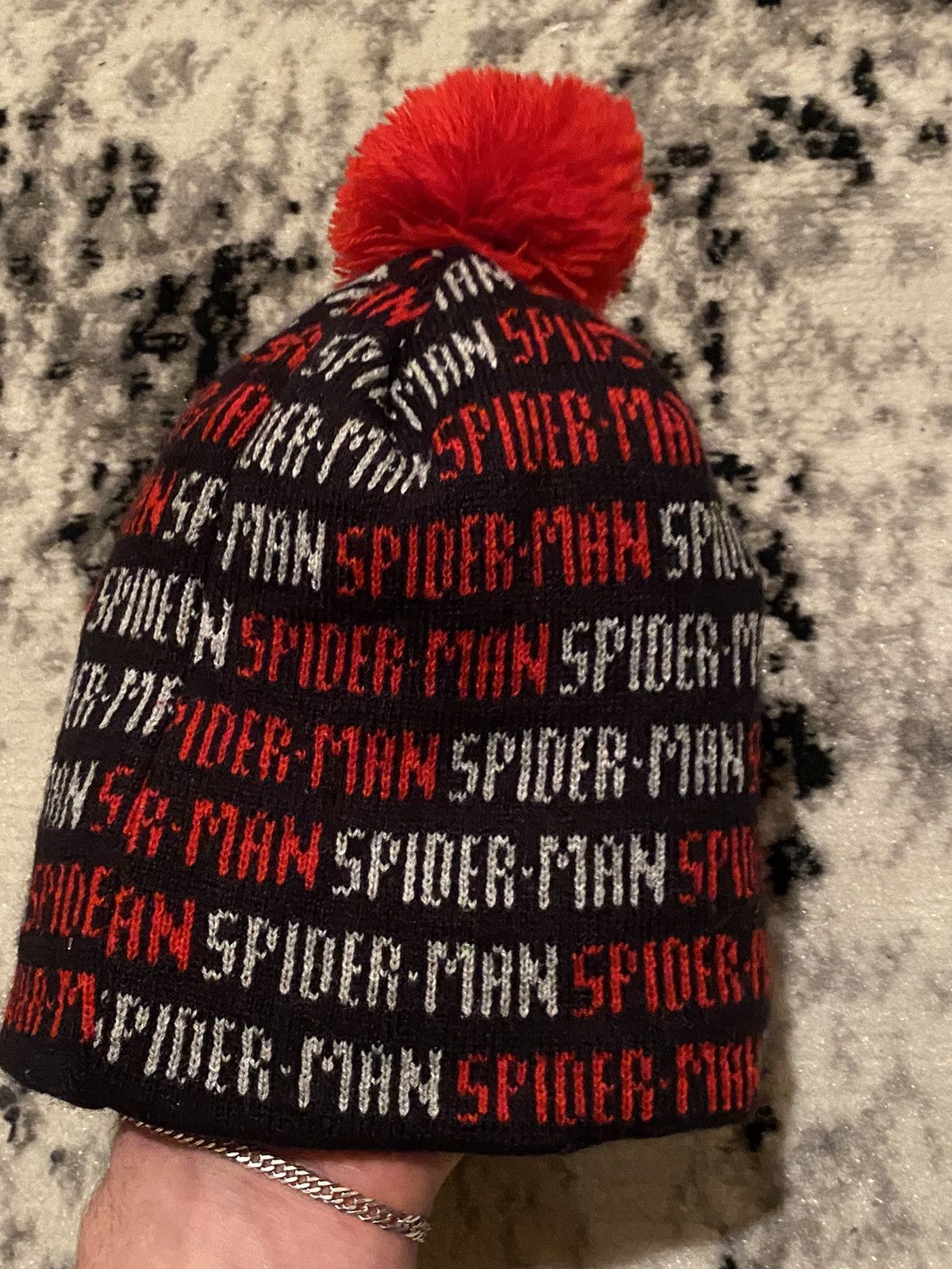 Japanese Brand × Vintage Vintage Spider Man Y2K Hat Size ONE SIZE - 5 Thumbnail