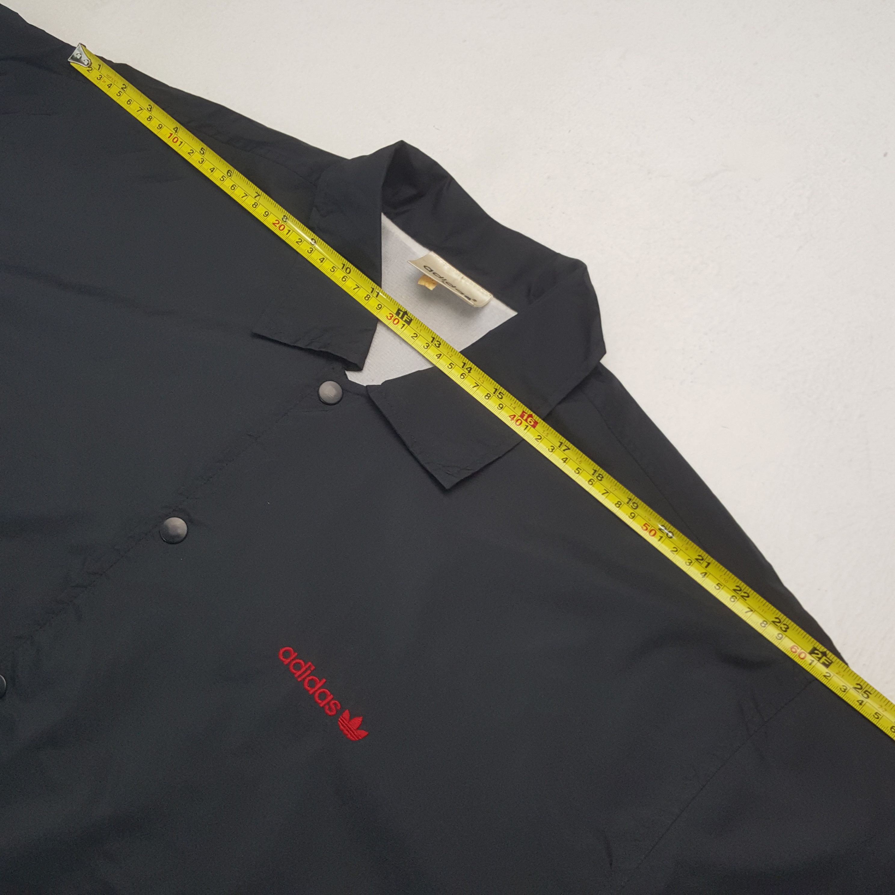 Adidas Vintage Adidas Trefoil Big Logo Windbreaker Jacket Size US XL / EU 56 / 4 - 7 Thumbnail