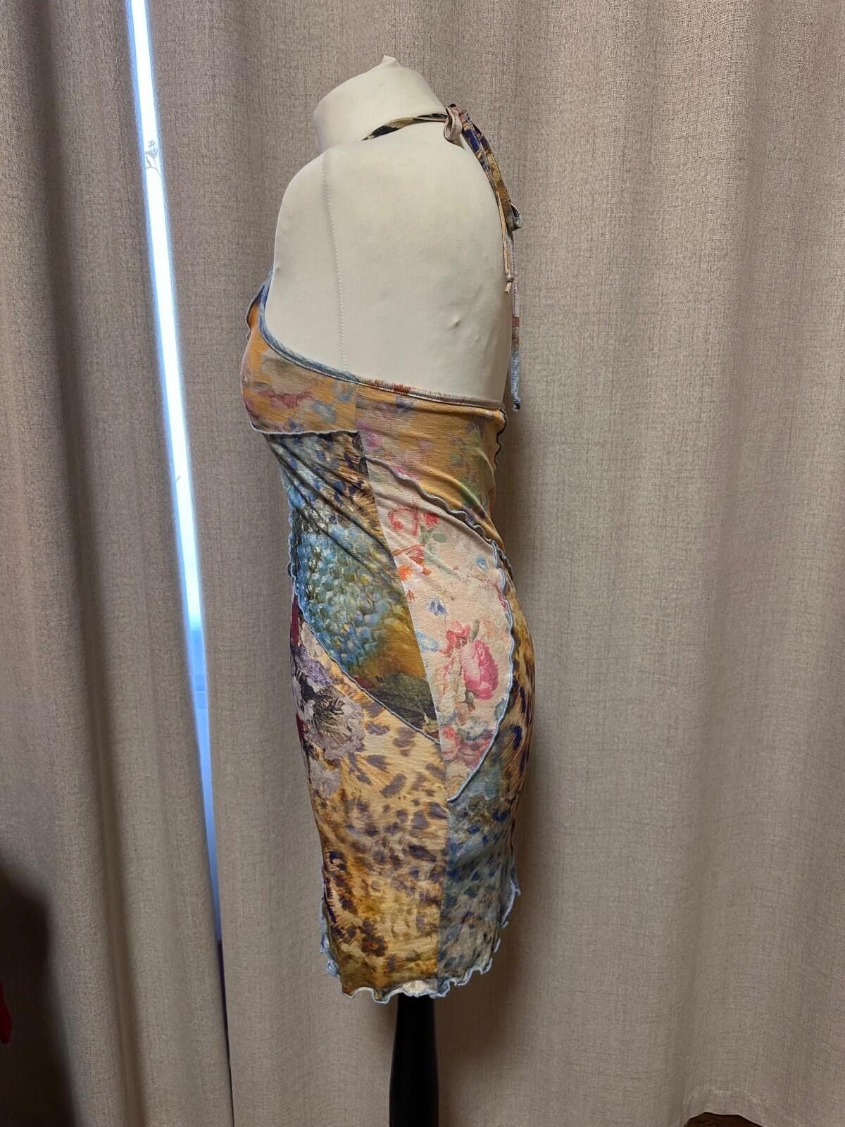 Jaded London Jaded London animal print halter neck mini dress Sz 36 EU Size S / US 4 / IT 40 - 6 Thumbnail