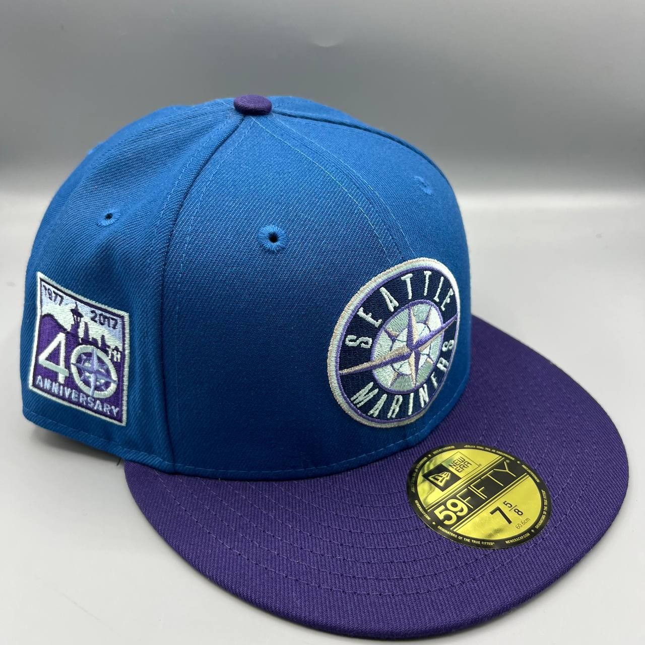 New Era Seattle Mariners Hat Men 7 5/8 59Fifty New Era Fitted Cap Size ONE SIZE - 1 Thumbnail