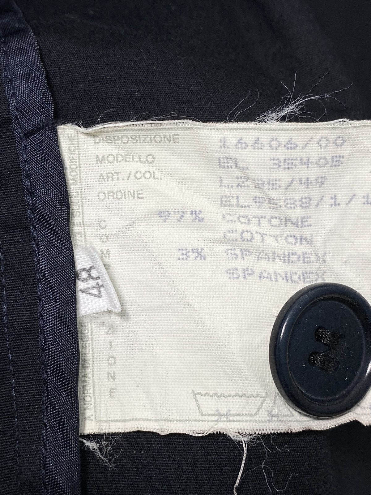 Helmut Lang HELMUT LANG Blue Pocket Cotton Jacket❗️ Size US M / EU 48-50 / 2 - 18 Thumbnail