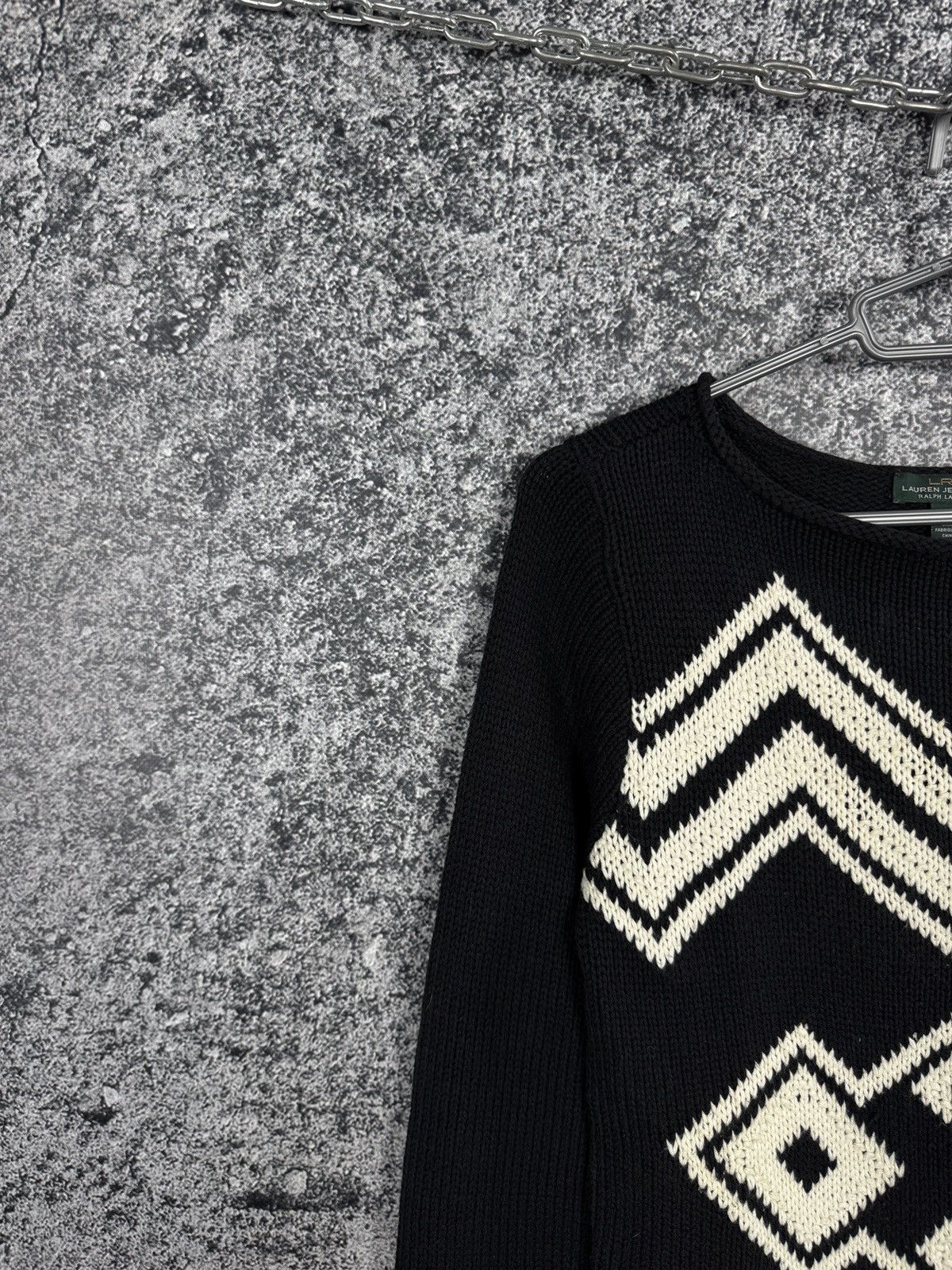 Ralph Lauren LRL Lauren Jeans Co Ralph Lauren Knit Sweater Aztec Pattern Size M / US 6-8 / IT 42-44 - 3 Thumbnail
