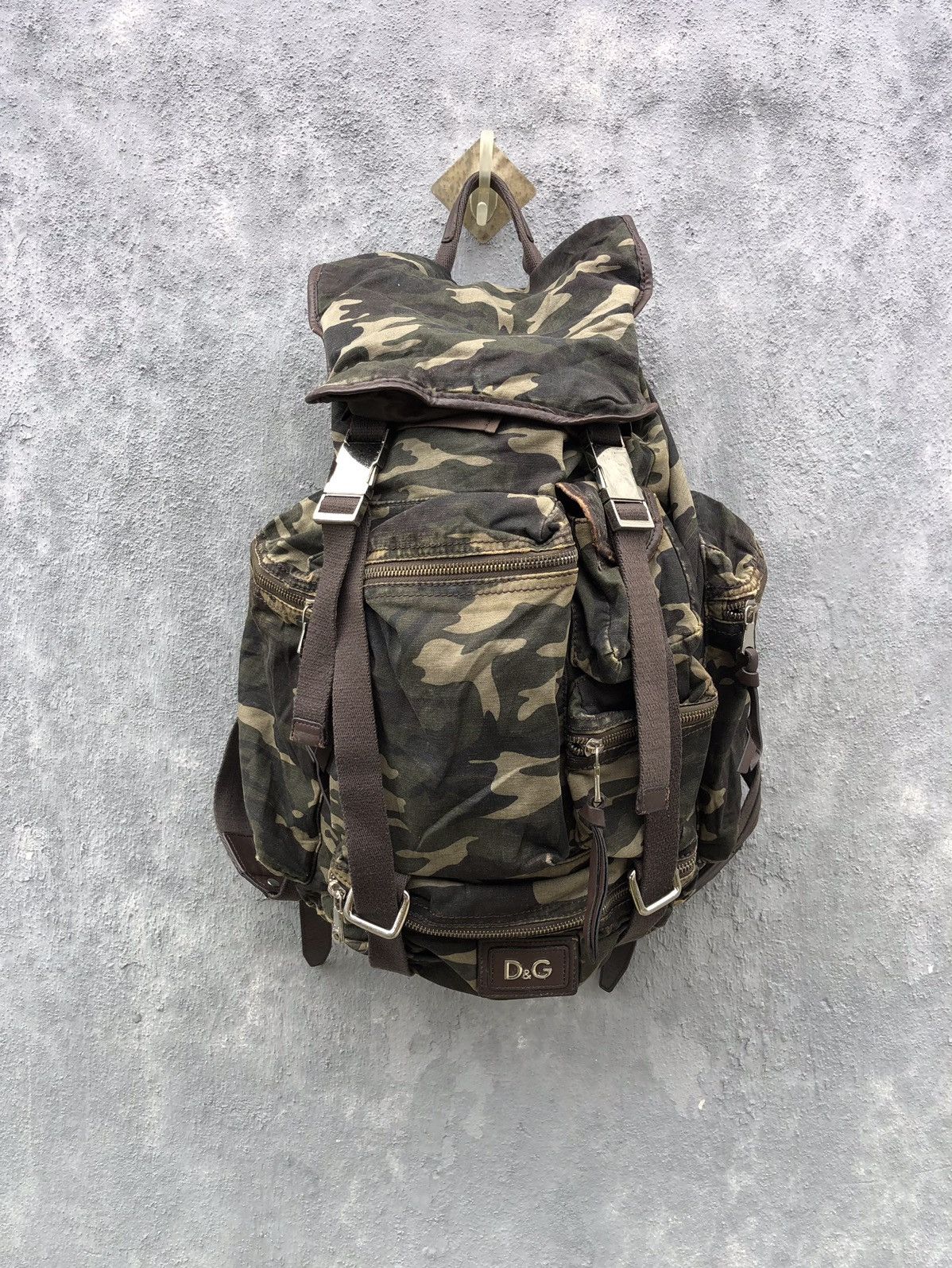Dolce & Gabbana Dolce & Gabbana Camo Hunting Pocket Style Backpack Size ONE SIZE - 3 Thumbnail