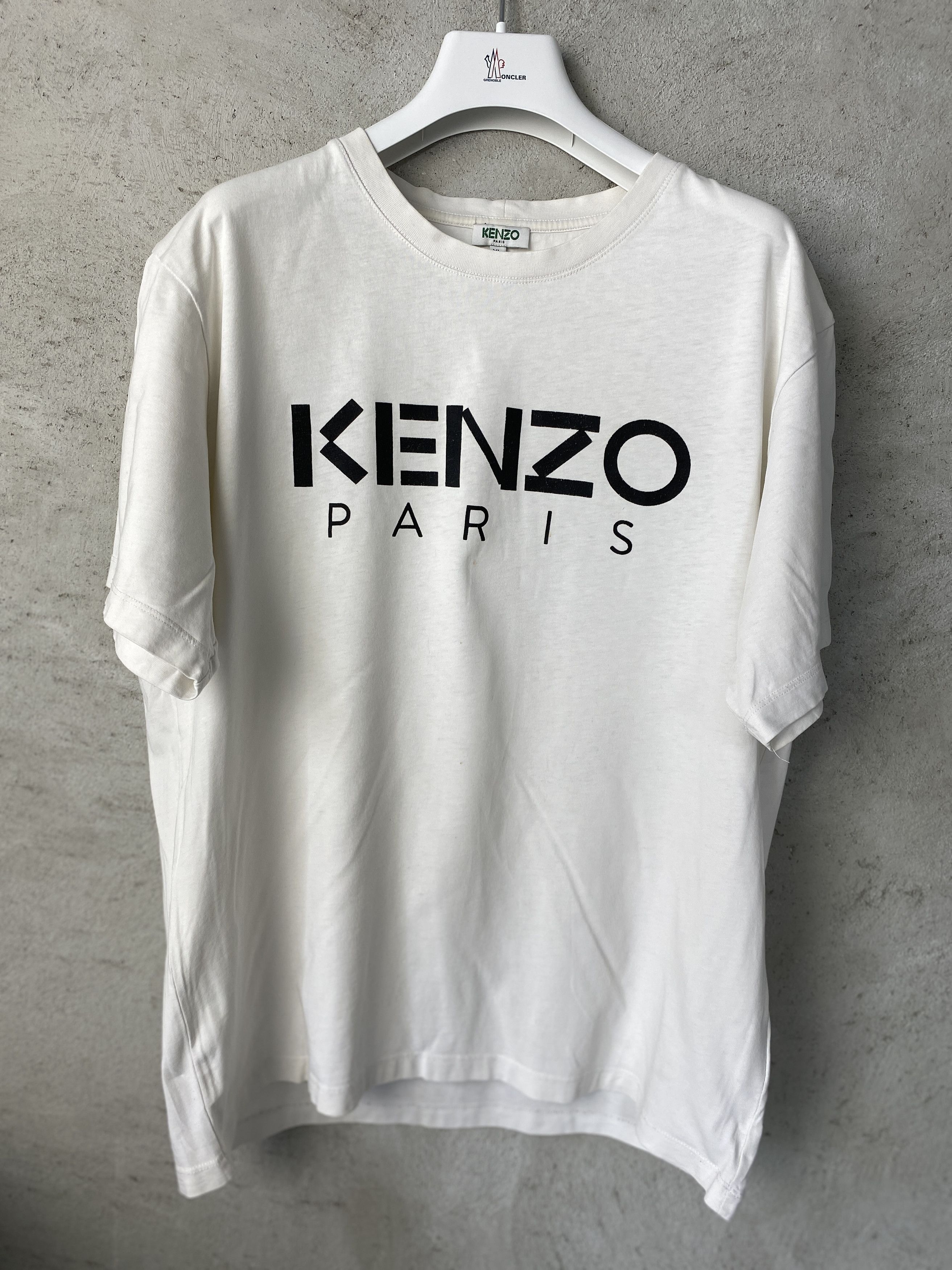 Kenzo Kenzo Paris big logo printed t-shirt tee Size US XL / EU 56 / 4 - 1 Thumbnail