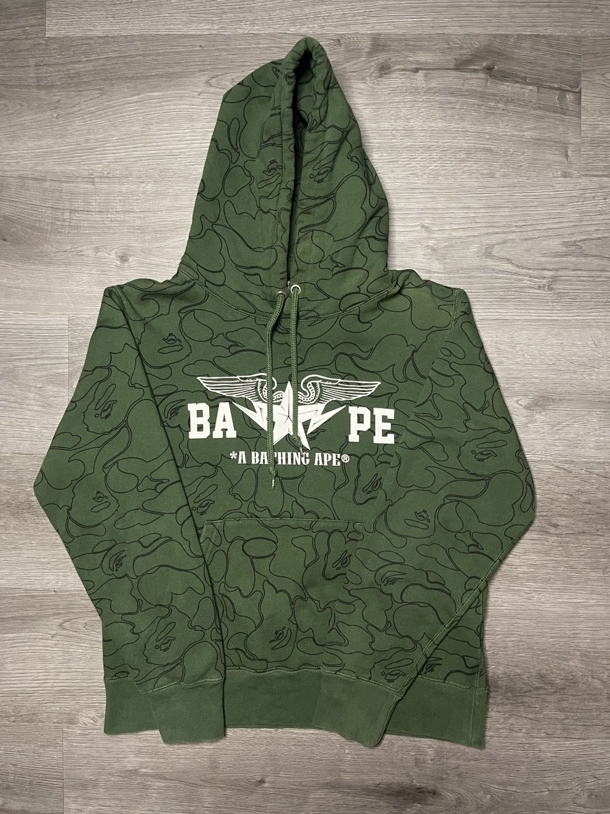 Bape Happy New Years Military Hoodie