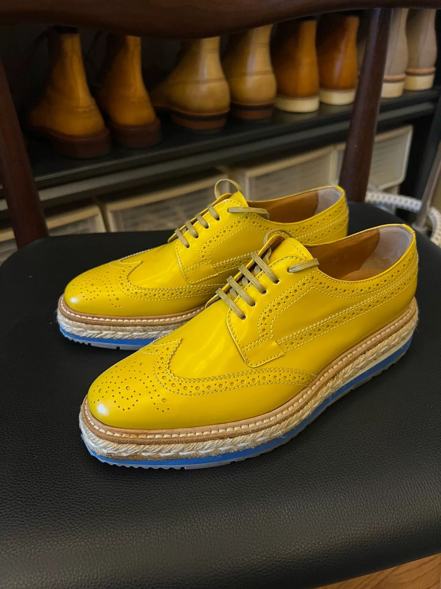 Prada Prada Candy Color Platform Shoes Size US 7.5 / IT 37.5 - 1 Thumbnail