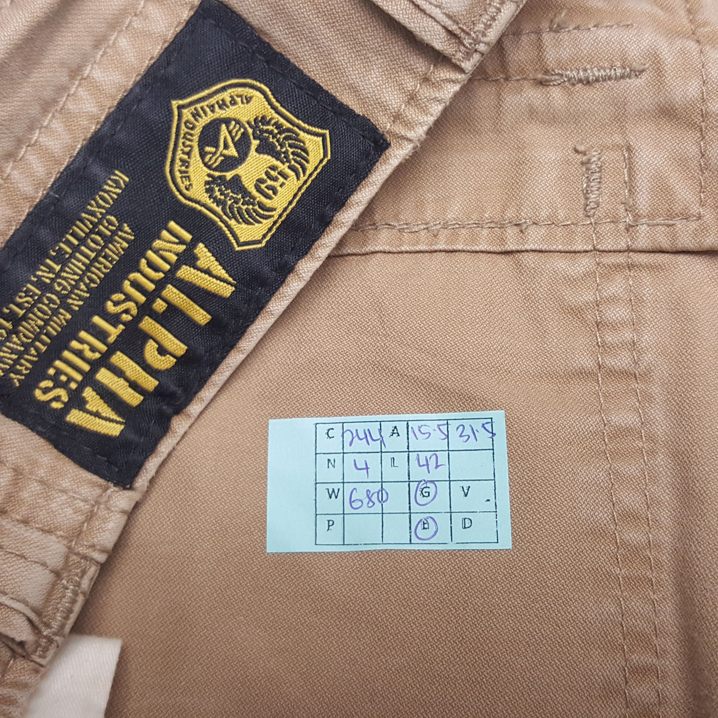 Alpha Industries × Vintage Vintage Alpha Industries Military Cargo Pants Size US 31 - 13 Thumbnail
