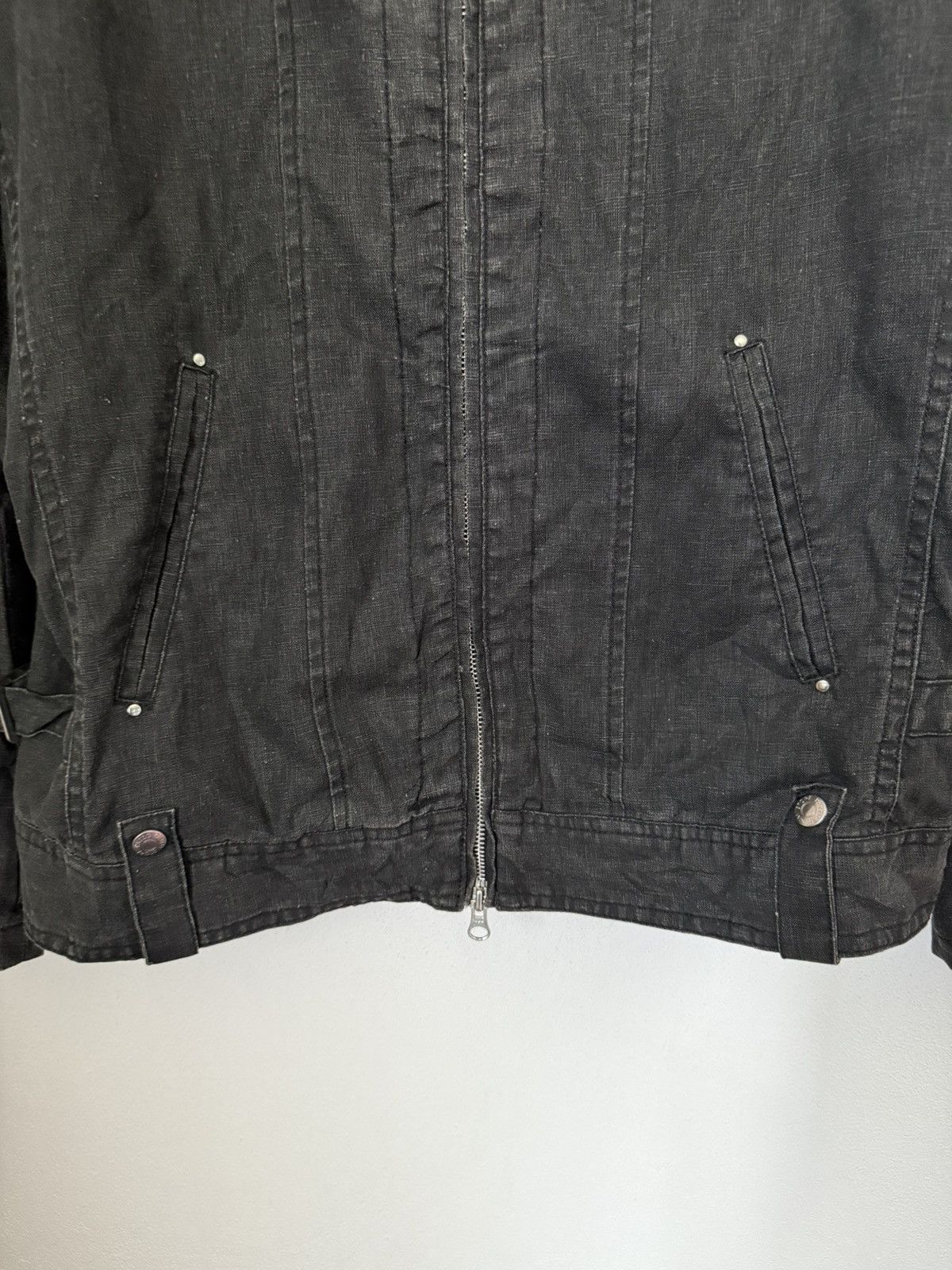 Le Grande Bleu (L.G.B.) JAPAN BRAND PAZZO DENIM CASUAL JACKET PUNK STYLE Size US M / EU 48-50 / 2 - 5 Thumbnail
