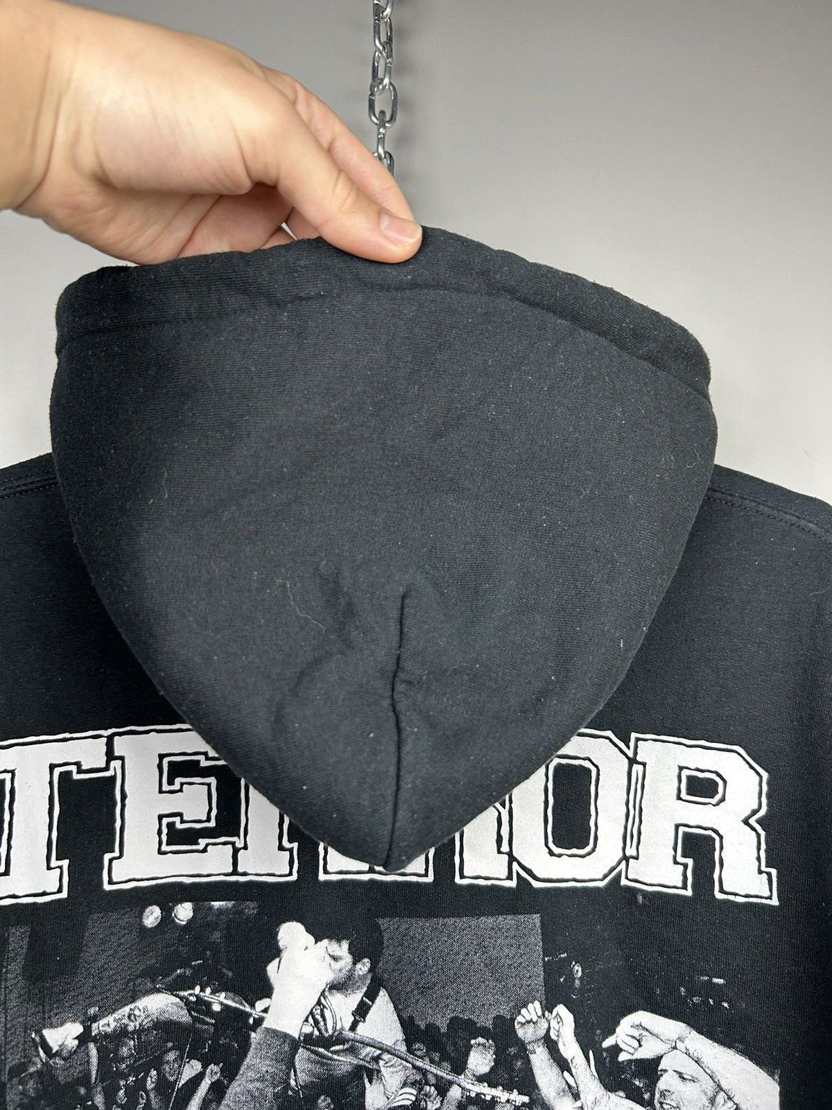 Vintage Vintage Terror Hoodie A minute to pray a second to die Size US M / EU 48-50 / 2 - 14 Thumbnail