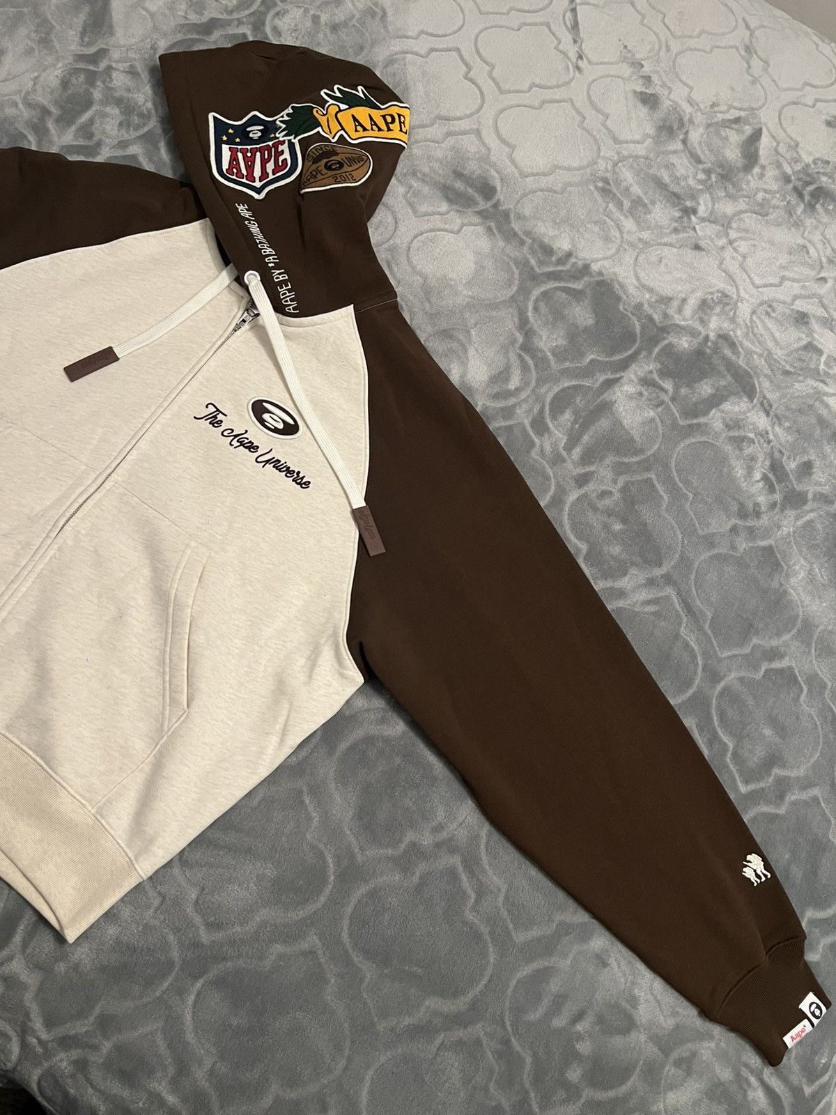 Other Aape By A Bathing Ape Boxie Hoodie In Biege And Brown Size US S / EU 44-46 / 1 - 3 Thumbnail