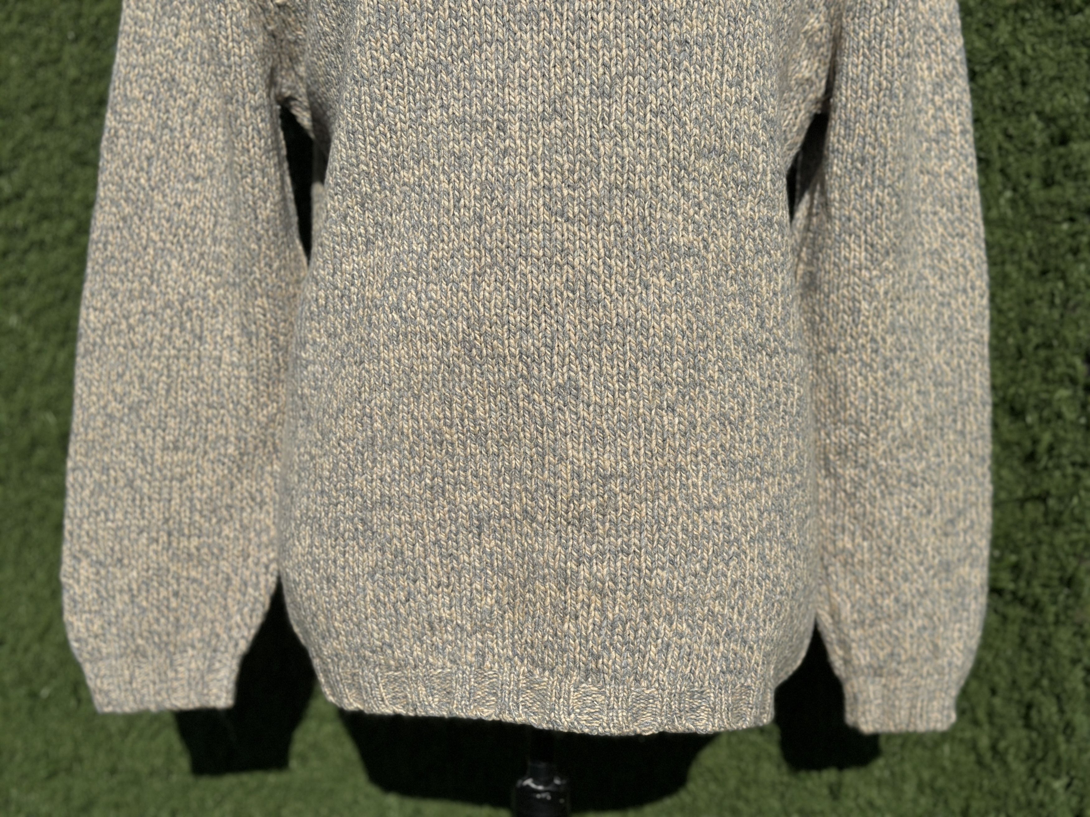 Loewe Loewe Marled Wool Raglan Sweater Heavy Knit Size 52 L XL Size US L / EU 52-54 / 3 - 8 Thumbnail
