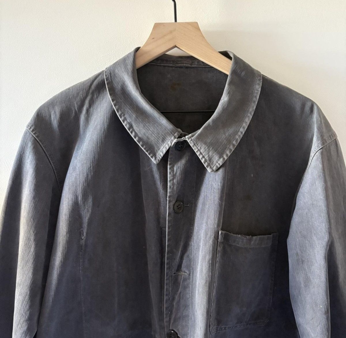 Vintage Vintage 50s Belgian Work Jacket Size US M / EU 48-50 / 2 - 2 Thumbnail