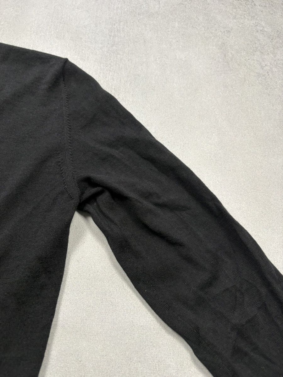 Miu Miu Miu Miu SS21 Button-Up Virgin Wool Silk Cardigan Black 42 Size M / US 6-8 / IT 42-44 - 7 Thumbnail