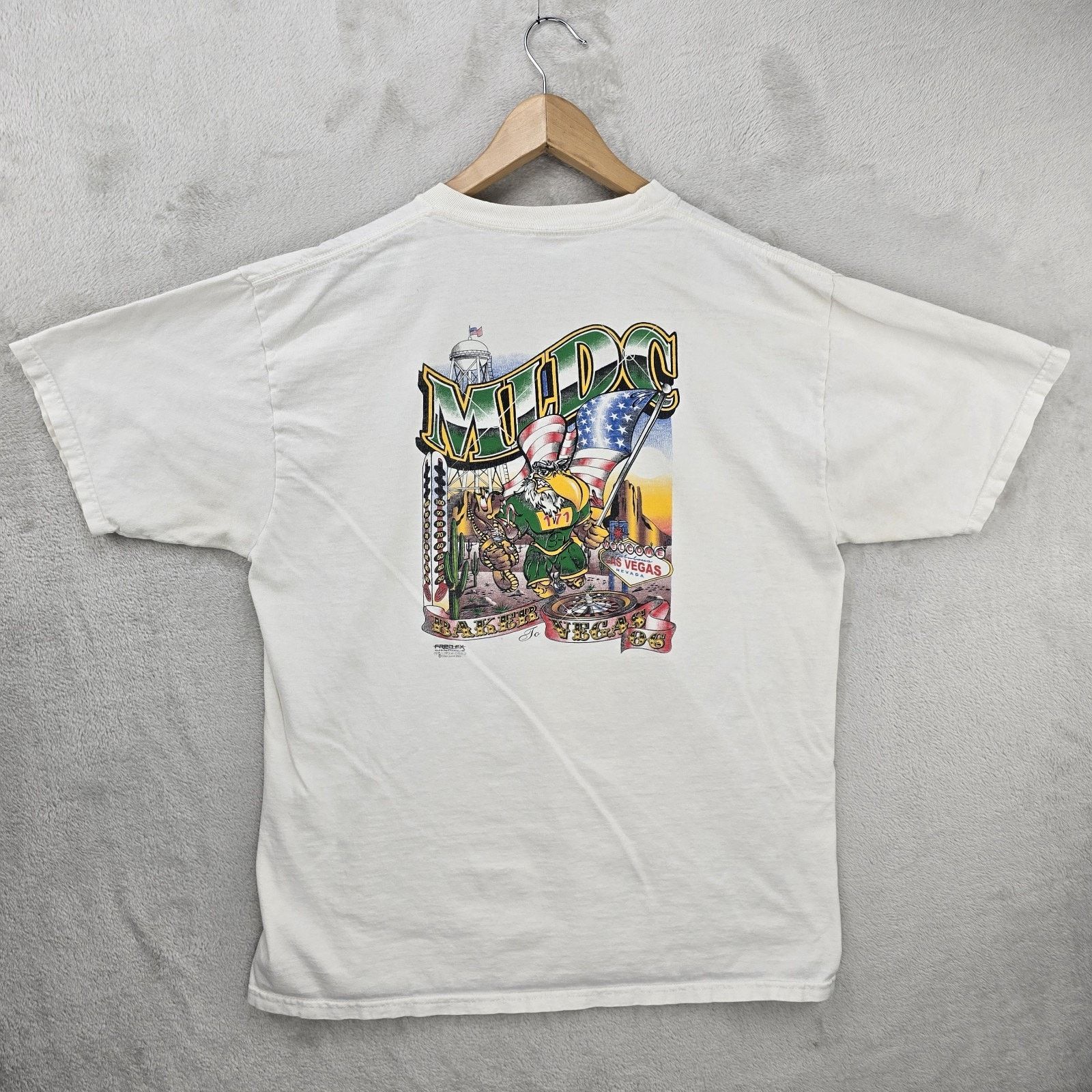 Jerzees Vintage Lot Of 2 MLDC Baker To Vegas Shirts XL Marathon Y2K Size US XL / EU 56 / 4 - 18 Thumbnail