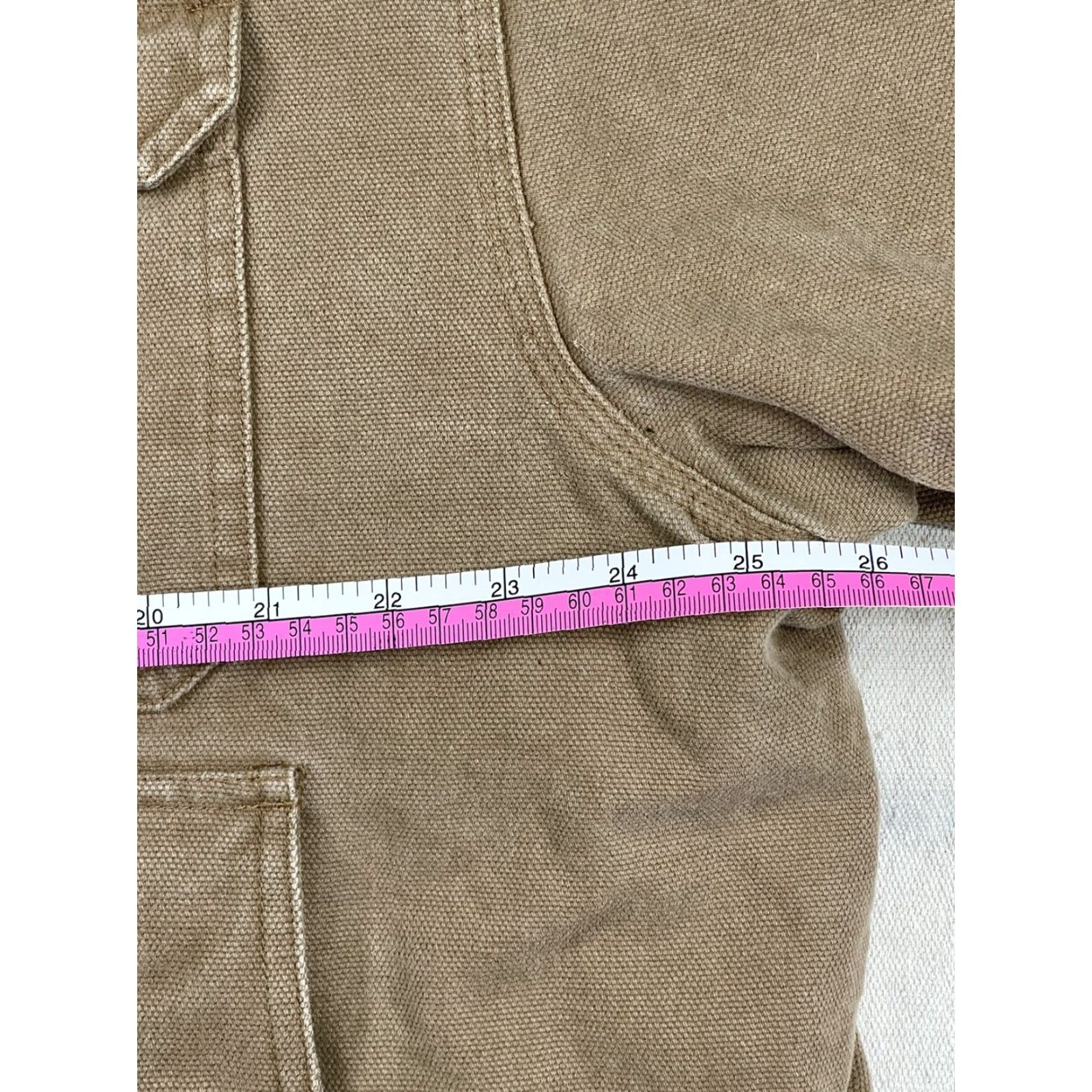 Vintage VINTAGE Guide Series Jacket Coat Lined Quilted Cotton Blend Canvas Zip Heavy Pockets Brown LT Mens Big & Tall Overcoat Standard Zip Size US L / EU 52-54 / 3 - 6 Thumbnail