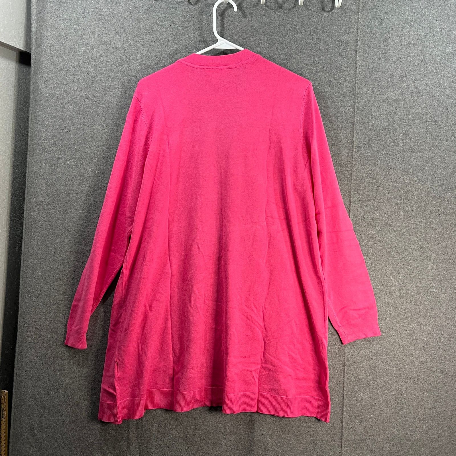 Other Belle by Kim Gravel Feather Knit Long Cardigan Size M / US 6-8 / IT 42-44 - 2 Thumbnail