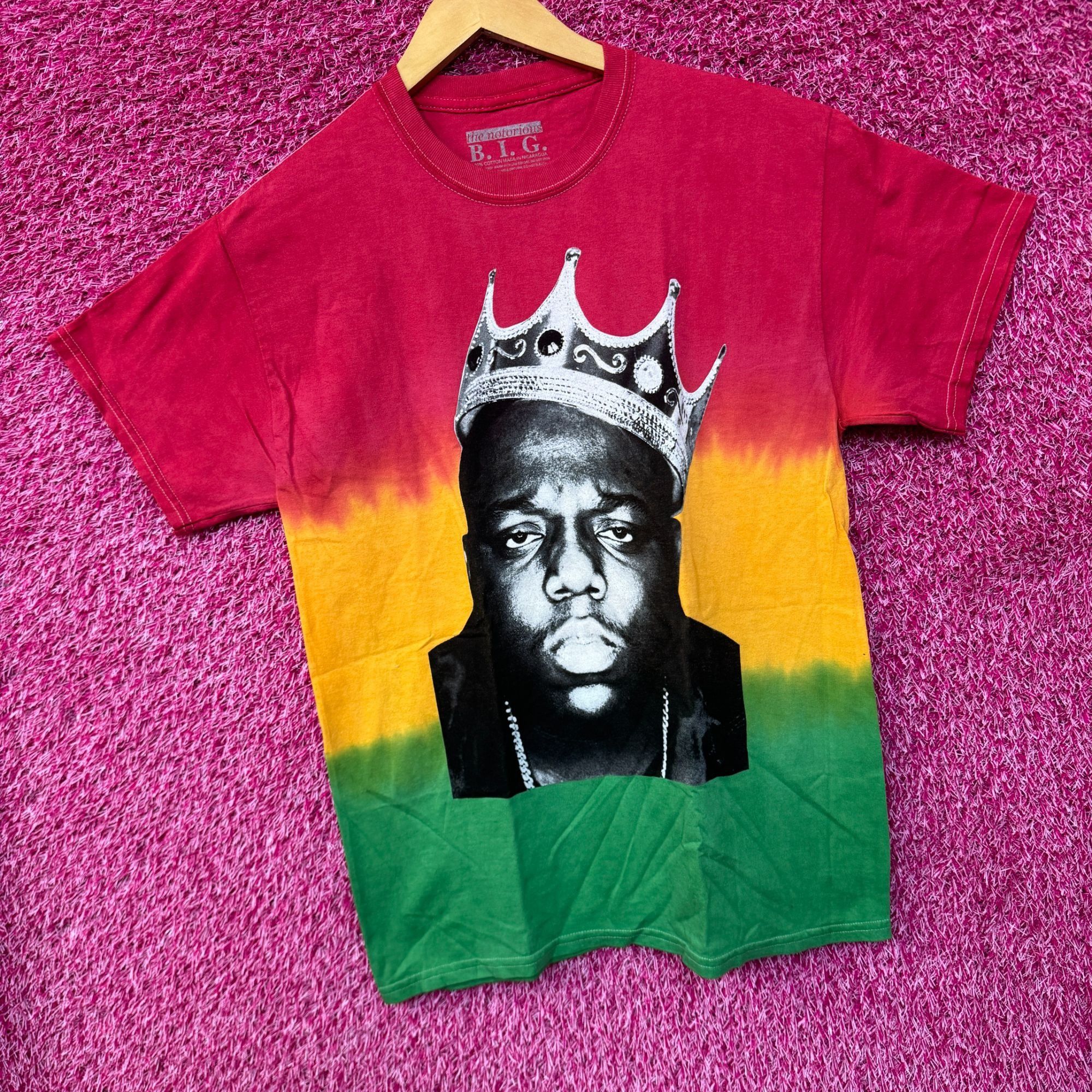 Rap Tees The Notorious BIG King of New York Rap Tricolor Dip-Dye M Size US M / EU 48-50 / 2 - 3 Thumbnail