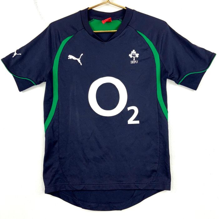 Puma Irish Rugby Football Union O2 Puma Jersey Size Small Blue