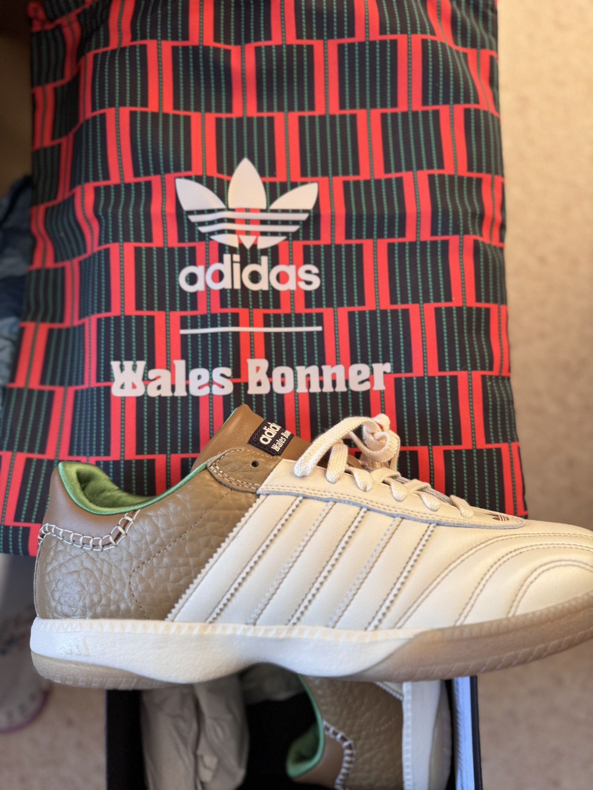 Adidas × Wales Bonner Adidas x wales bonner samba Size US 12.5 / EU 45-46 - 2 Thumbnail