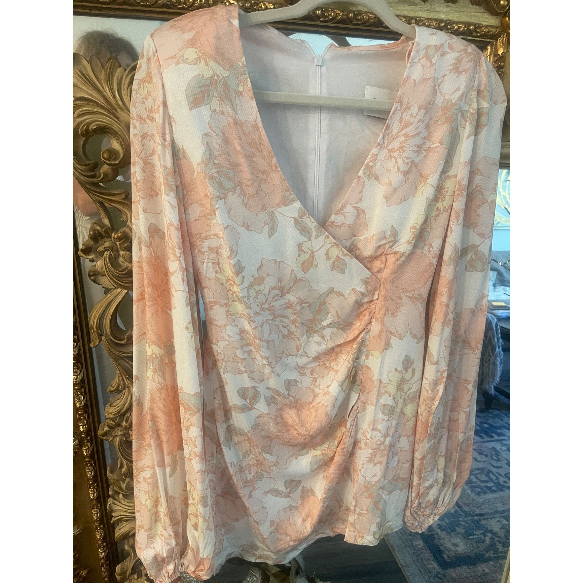 Other RUMOR NWT Isola Floral Mini Dress SZ XS Size XS / US 0-2 / IT 36-38 - 5 Thumbnail