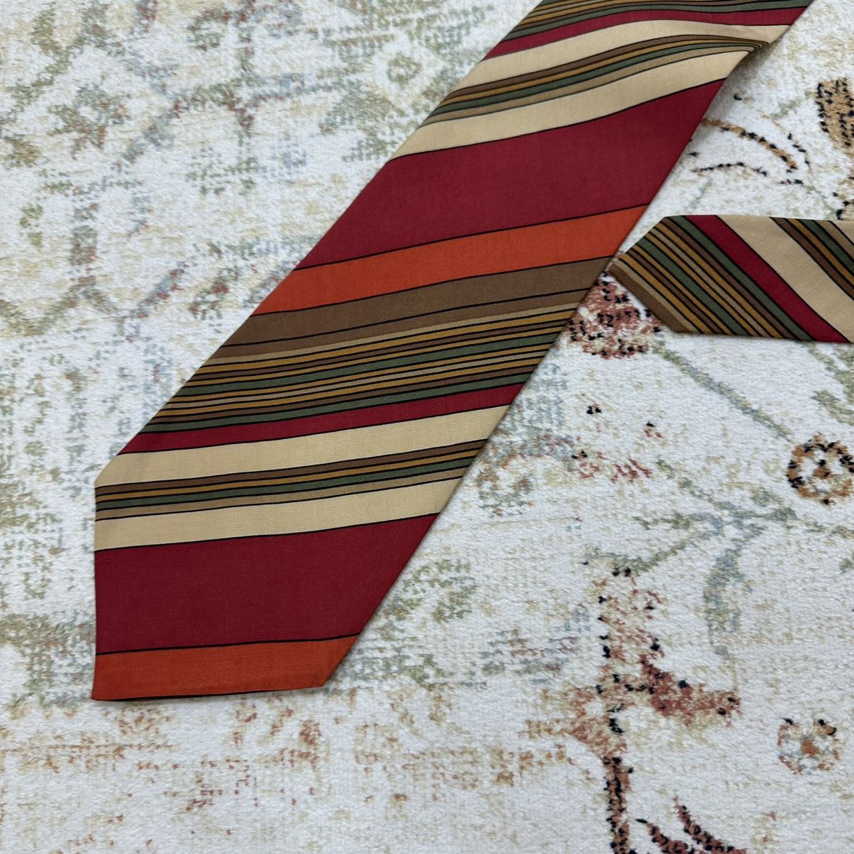 Christian Dior Monsieur Vintage Christian Dior Paris Tie Silk Made in France Old 00s Size ONE SIZE - 3 Thumbnail