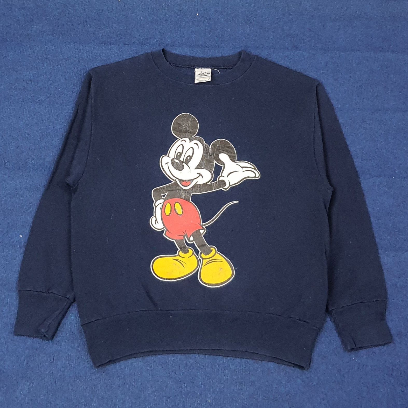 Mickey Mouse Vintage Disney Mickey Mouse Sweatshirt C255N20 Size US M / EU 48-50 / 2 - 1 Thumbnail