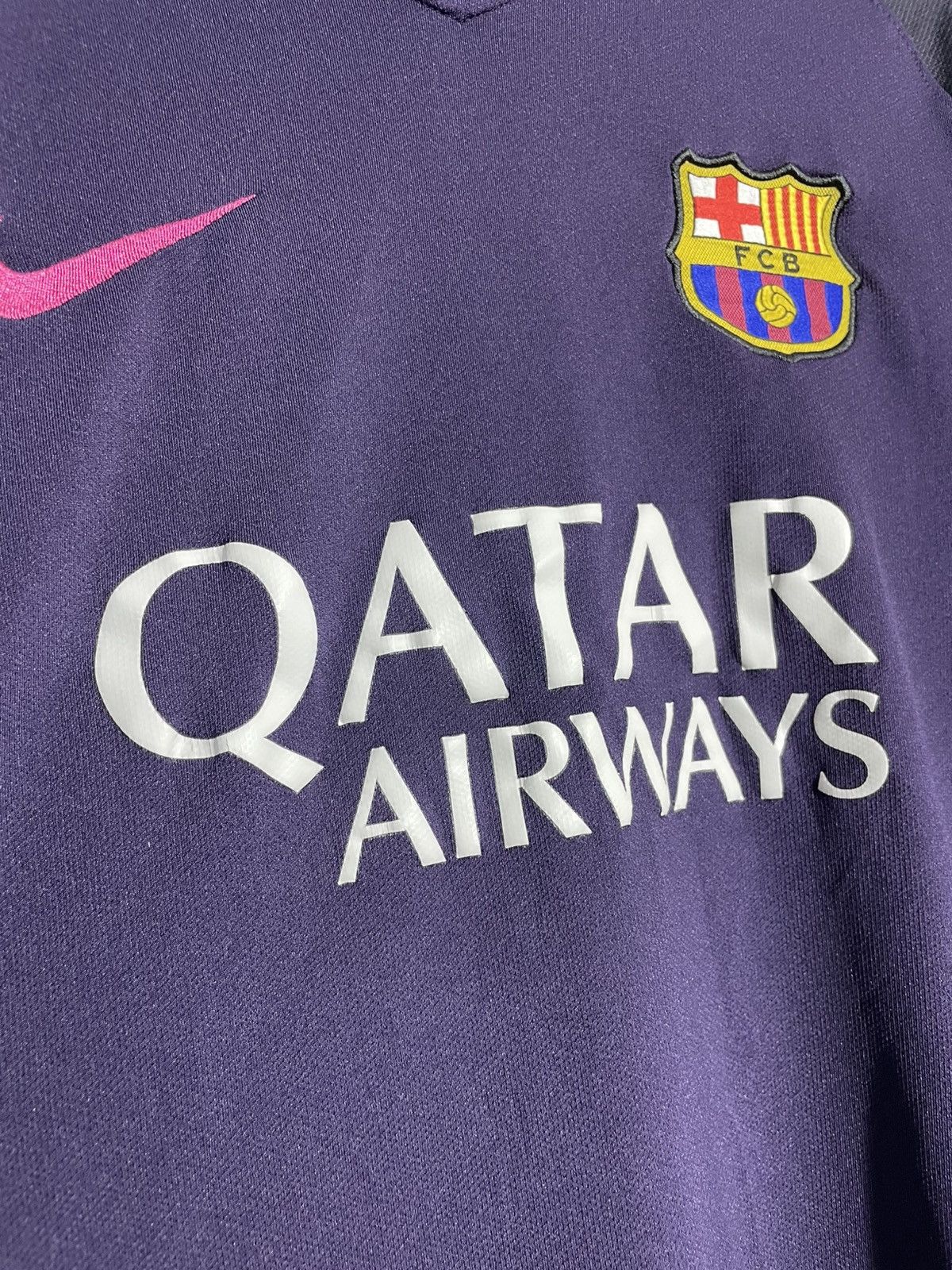 Vintage Nike FC Barcelona 2016 Training jersey size M Size US M / EU 48-50 / 2 - 4 Thumbnail
