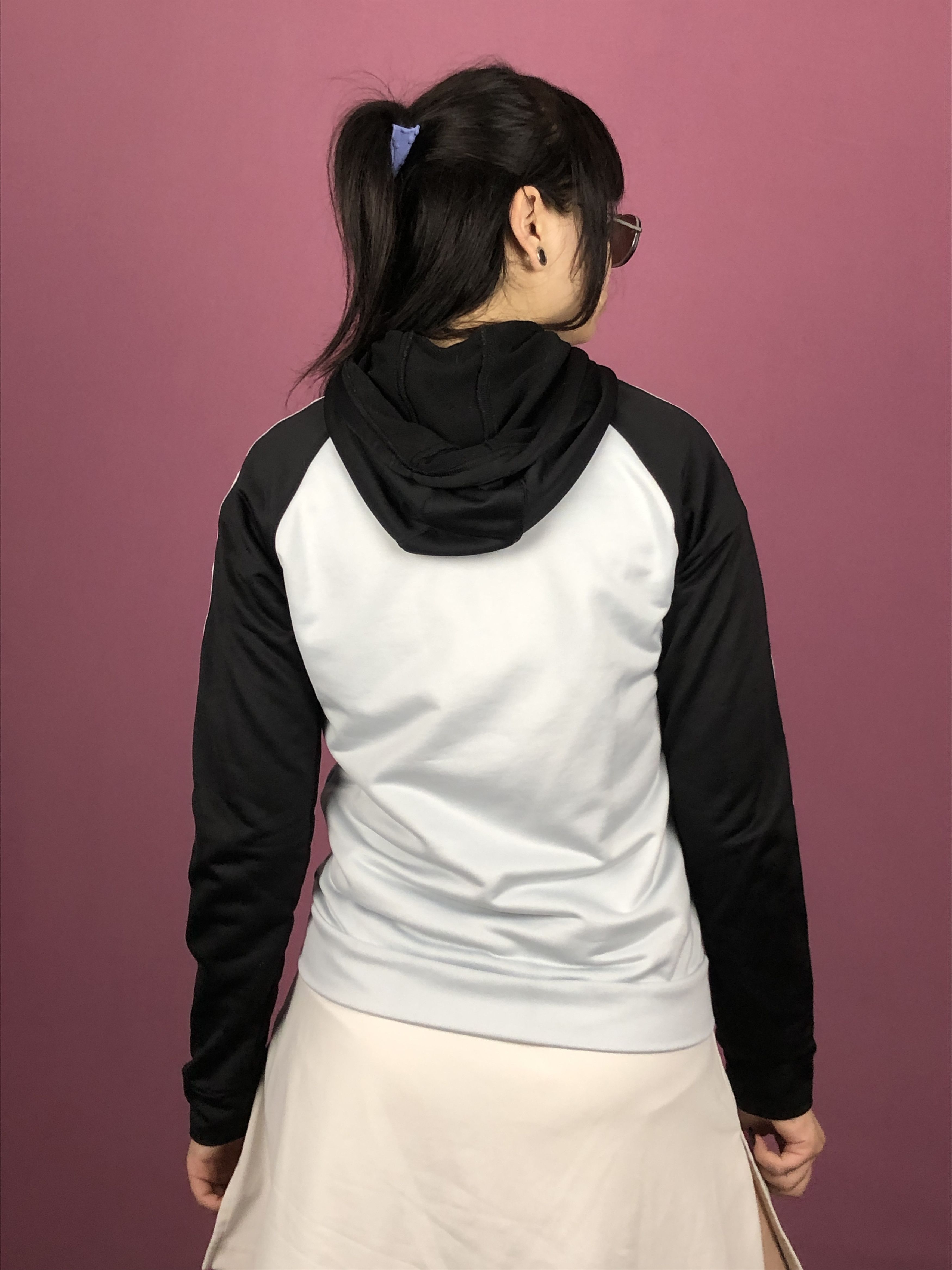 Adidas × Vintage Adidas Vintage Women's Hooded Track Jacket - M Size M / US 6-8 / IT 42-44 - 4 Thumbnail