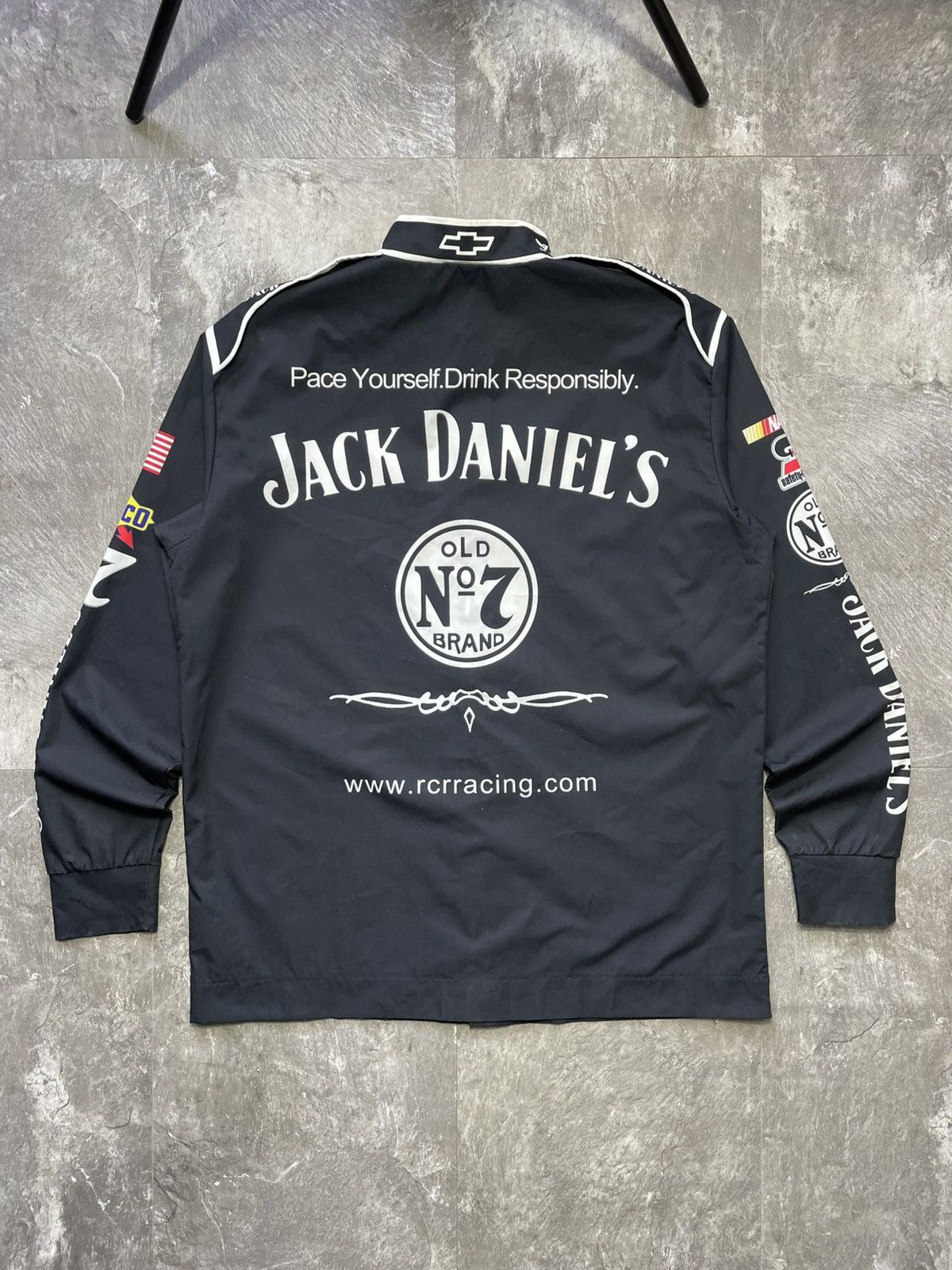 NASCAR Jack Daniels JH Design Nascar Racing Light Jacket Size US L / EU 52-54 / 3 - 8 Thumbnail