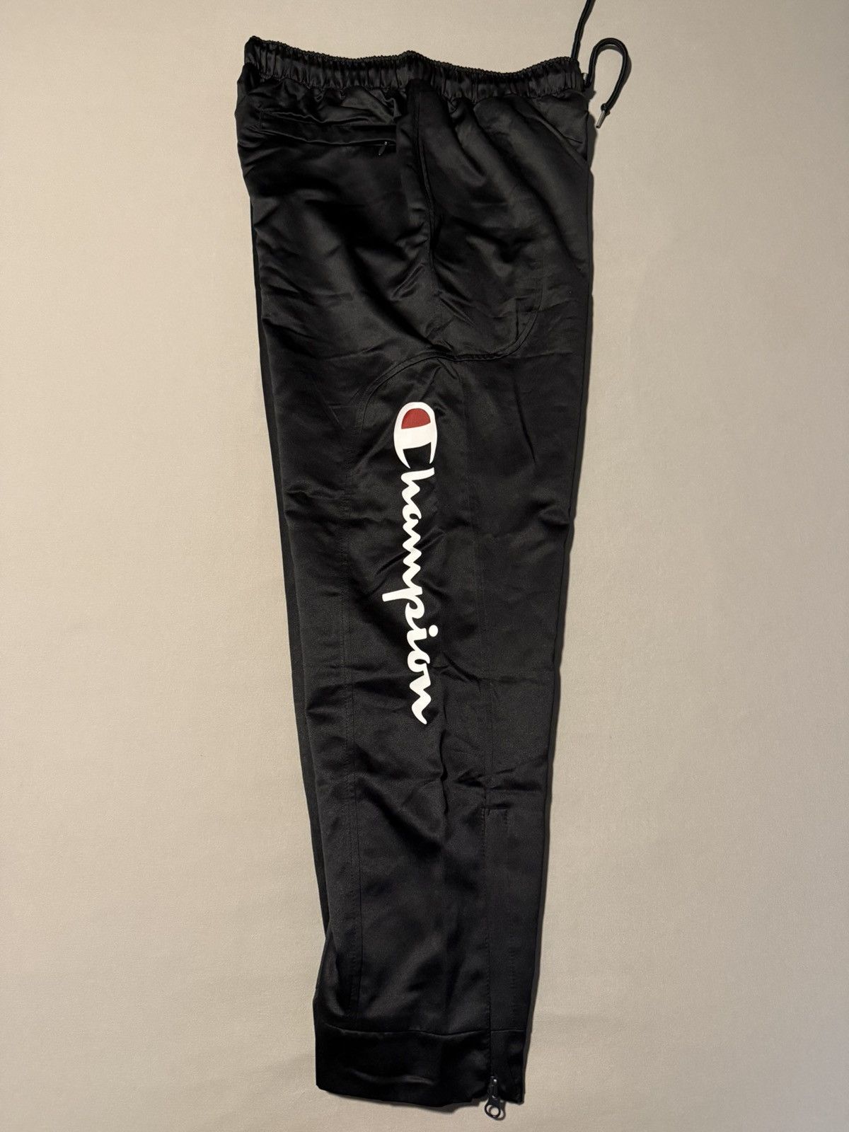 Champion Vintage Champion Satin Double Logo Track Pants VNDS Size US 34 / EU 50 - 3 Thumbnail