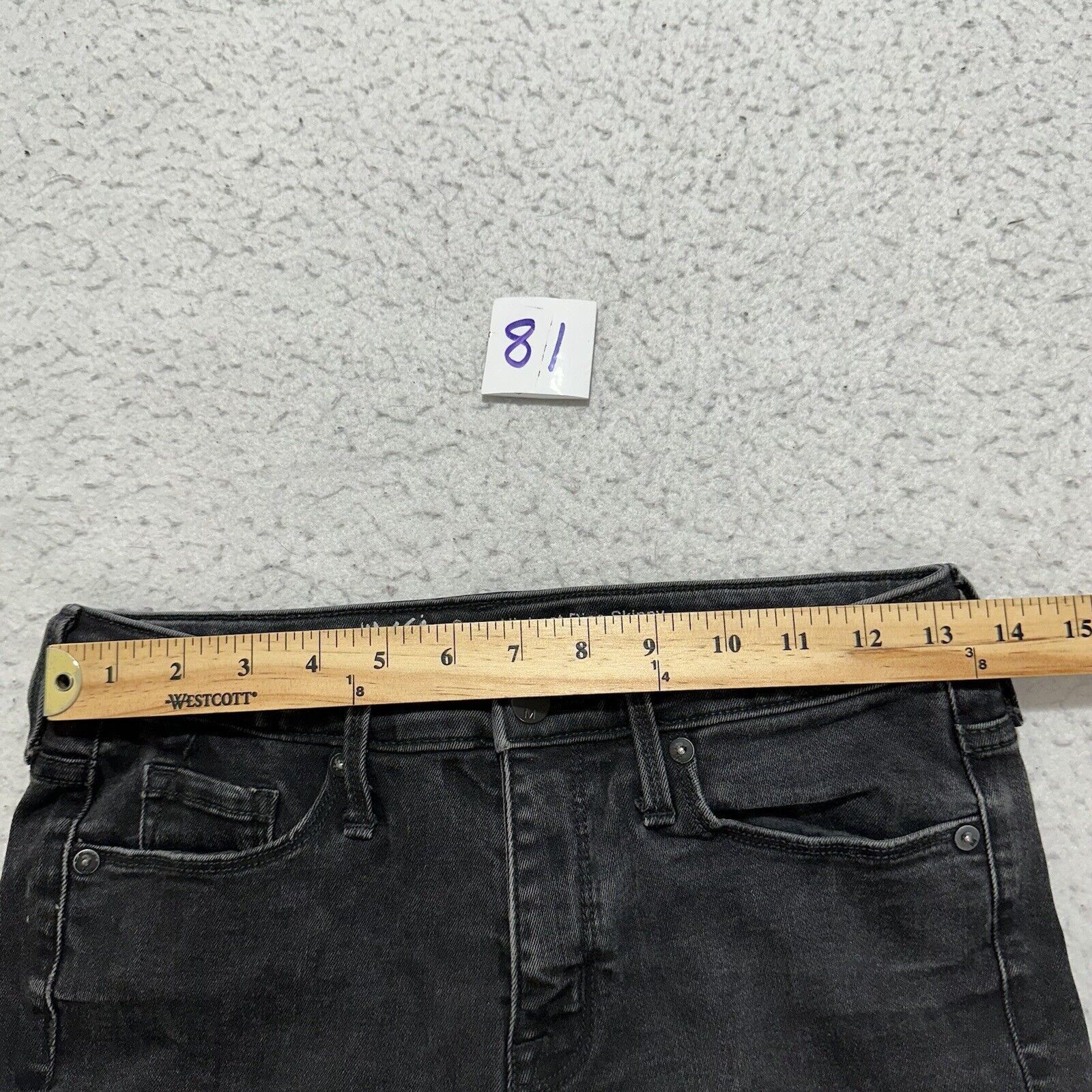 Mossimo Mossimo 6 (28x27) Regular Highest Rise Skinny Jeans Stretch Size 28" / US 6 / IT 42 - 10 Thumbnail