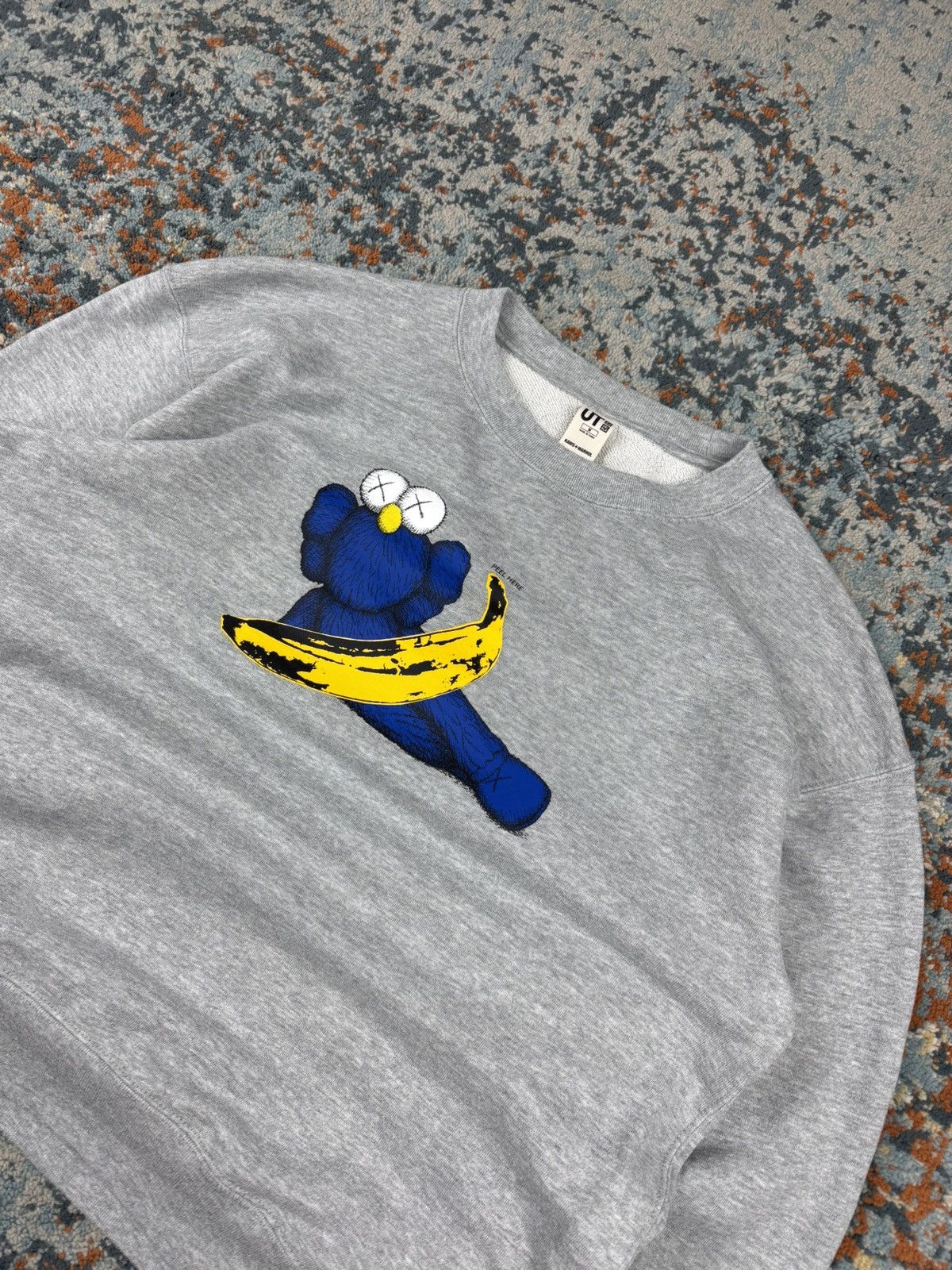 Andy Warhol × Kaws × Uniqlo Uniqlo x Kaws x Andy Warhol graphic crewneck sweatshirt boxy Size US M / EU 48-50 / 2 - 4 Thumbnail