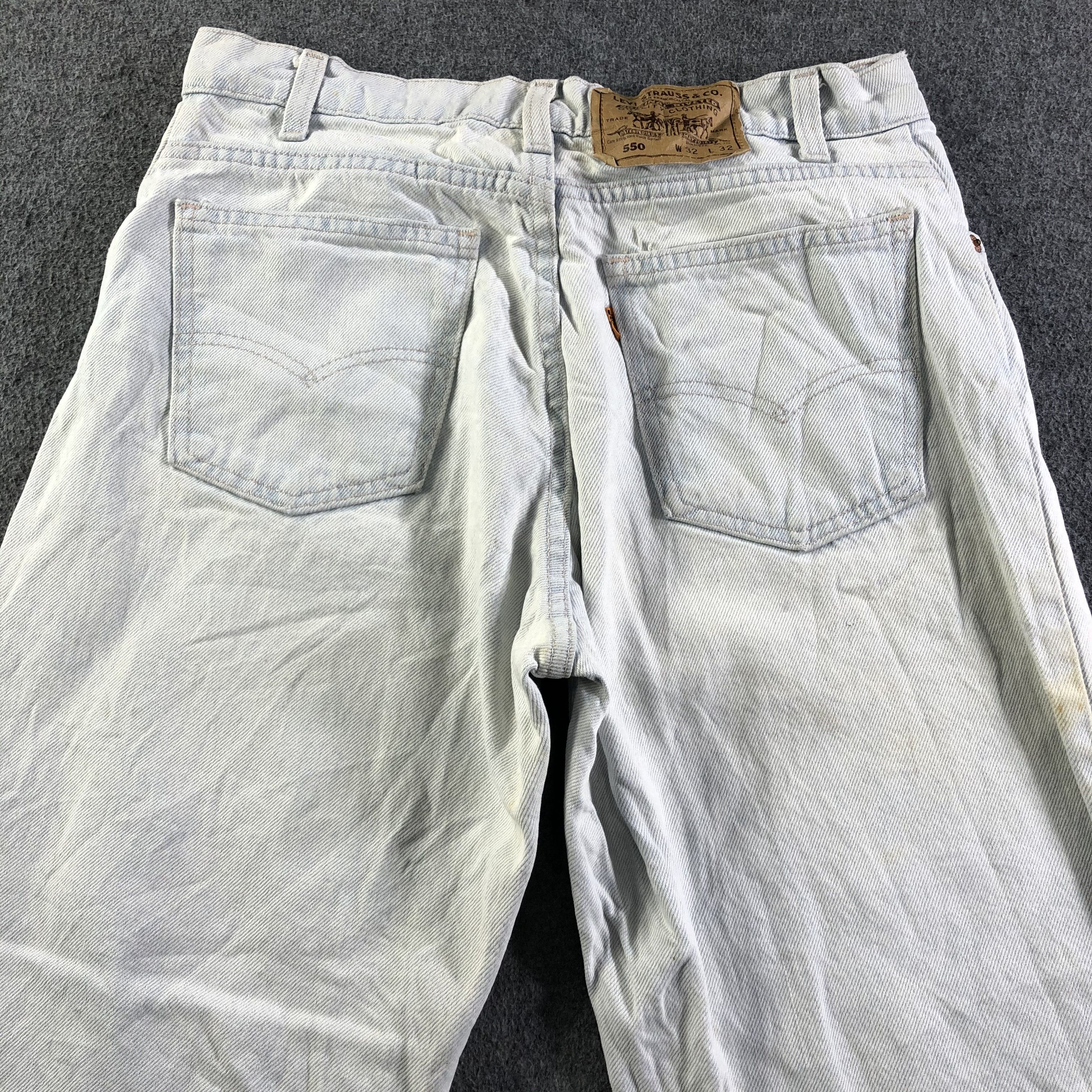Levi's Vintage Light Wash Levis 550 Jeans-J4200 Size US 30 / EU 46 - 4 Thumbnail