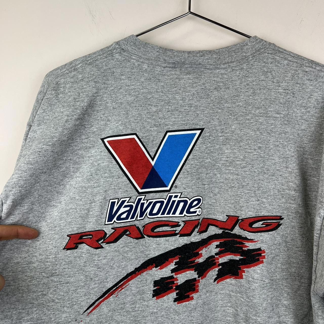 NASCAR × Vintage Johnny Benson Valvoline Racing Graphic T-Shirt Size US XL / EU 56 / 4 - 4 Thumbnail