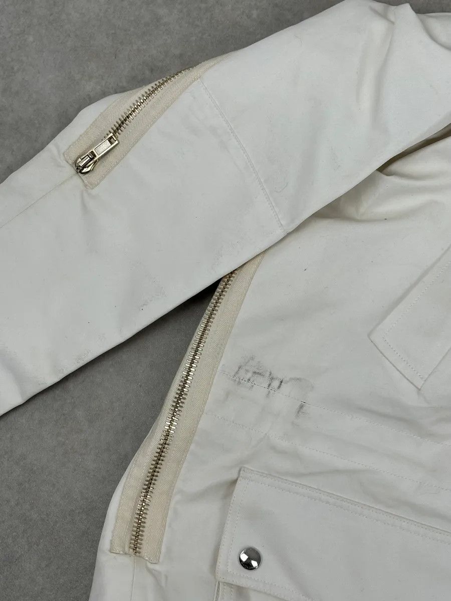 Givenchy SS2016 Givenchy Sample White Multi-Pocket Parka Coat by Riccardo Tisci Size US S / EU 44-46 / 1 - 10 Thumbnail