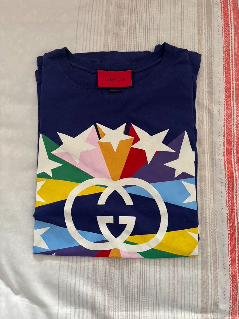 Gucci Gucci Star T-shirt 2504-Nextarrow Size US S / EU 44-46 / 1 - 2 Thumbnail