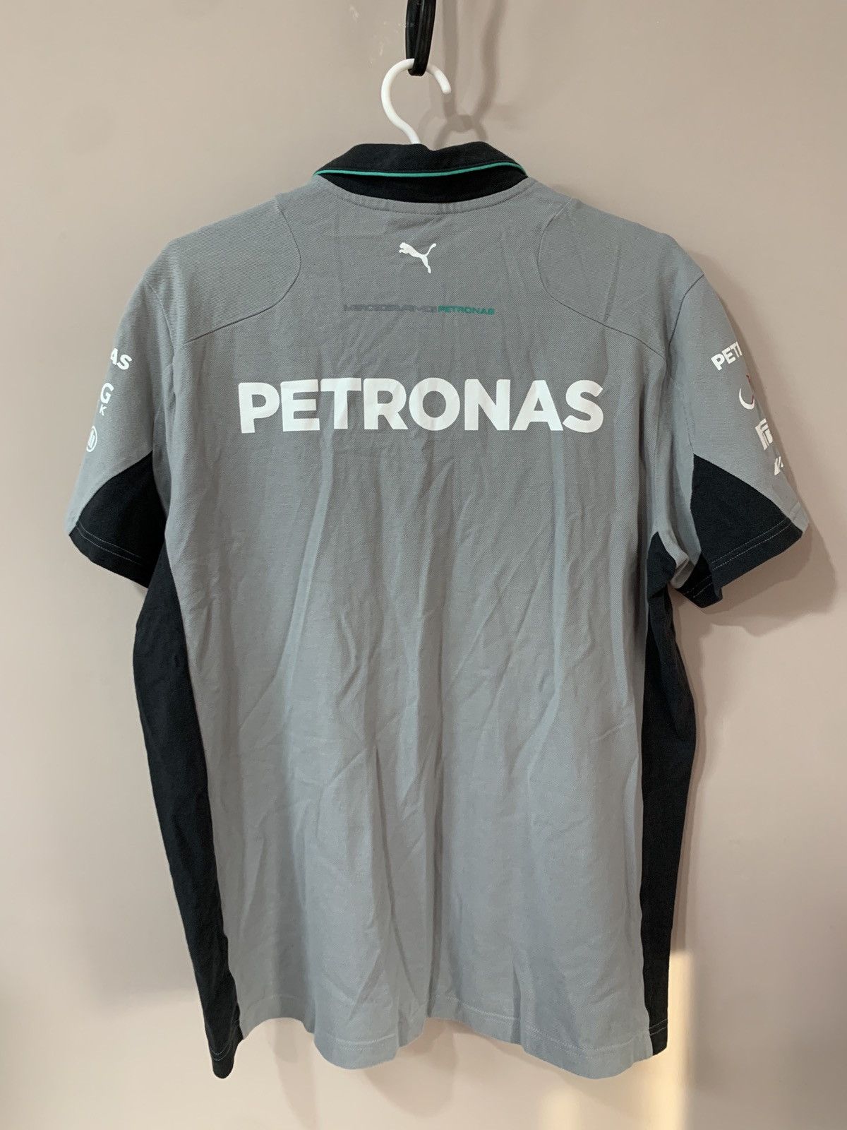 Mercedes-Benz × Puma Mercedes Benz Petronas racing formula one F1 puma polo shirt Size US L / EU 52-54 / 3 - 2 Thumbnail