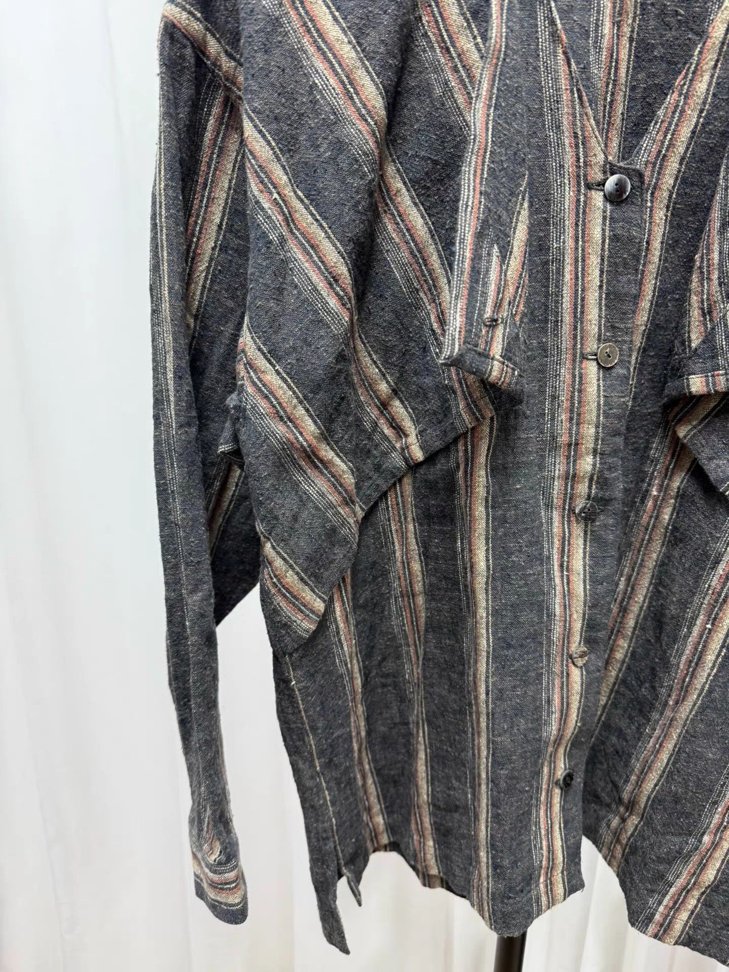 Issey Miyake Issey Miyake Pleated Double Layer Shirt K20 Size US M / EU 48-50 / 2 - 3 Thumbnail