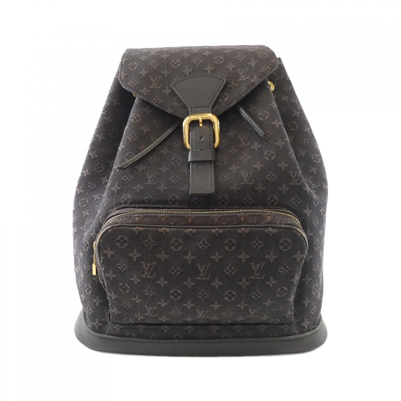 Louis Vuitton Louis Vuitton Louis Vuitton Montsouris Monogram backpack Textile Backpack M92455 DUTY FREE for USA Size ONE SIZE - 1 Thumbnail